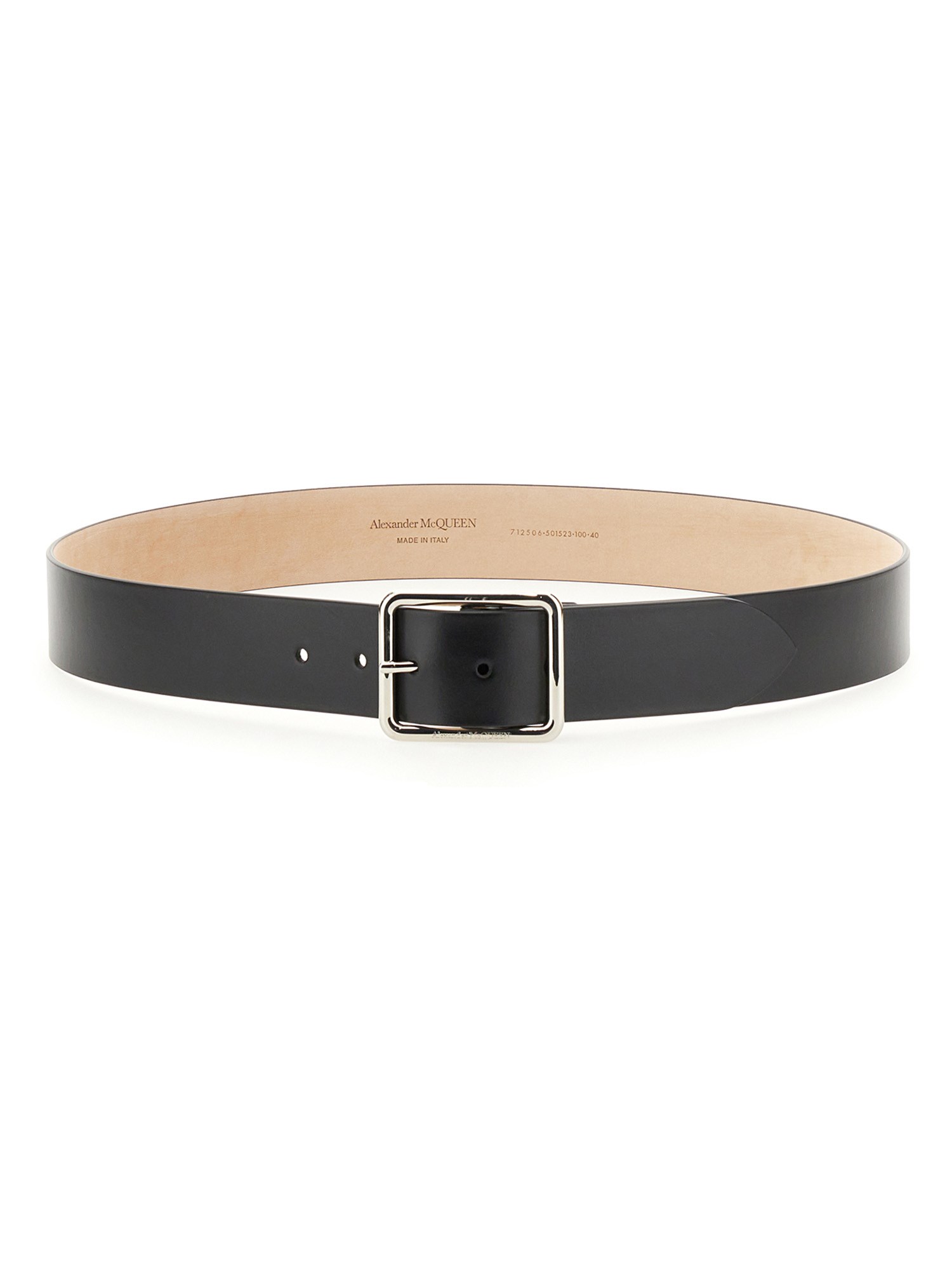 Alexander McQueen alexander mcqueen leather belt