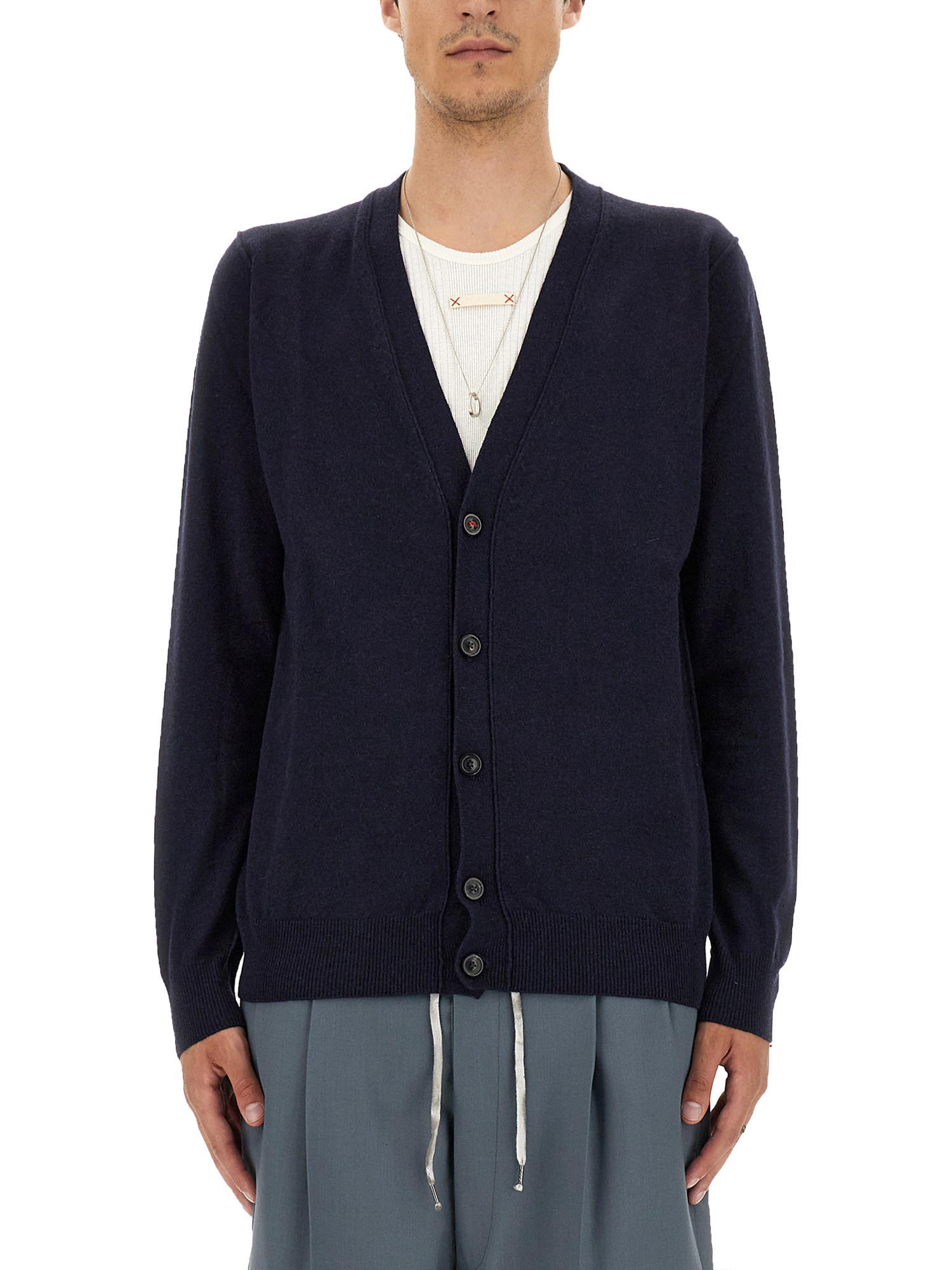 Maison Margiela maison margiela v-neck cardigan