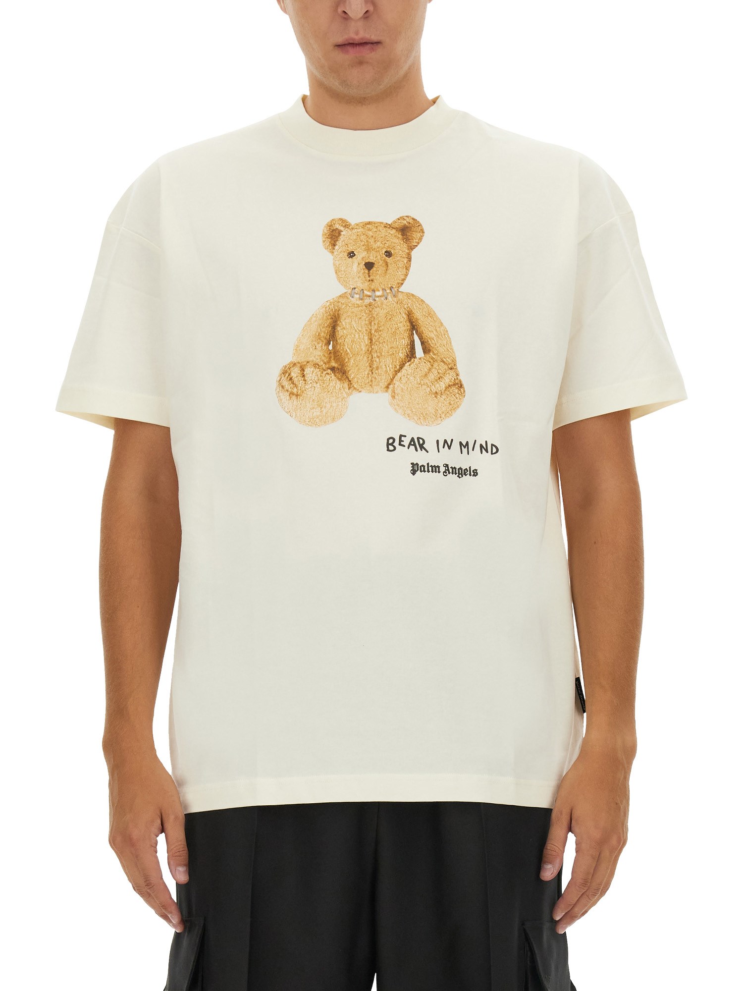 PALM ANGELS palm angels bear t-shirt