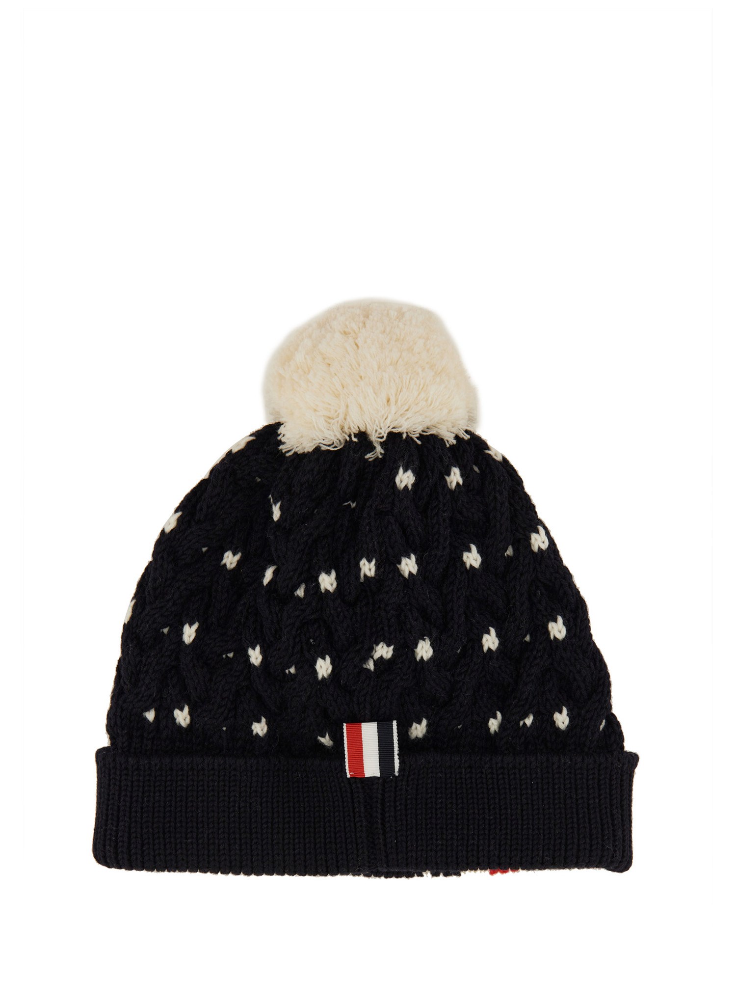 Thom Browne thom browne wool braided hat