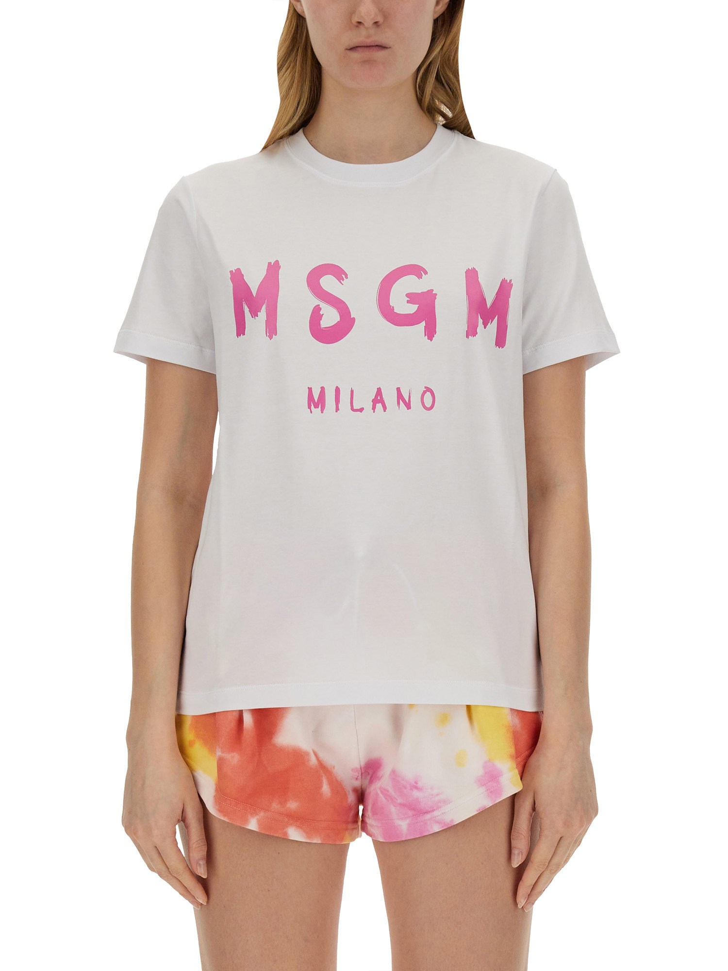 Msgm msgm t-shirt with logo