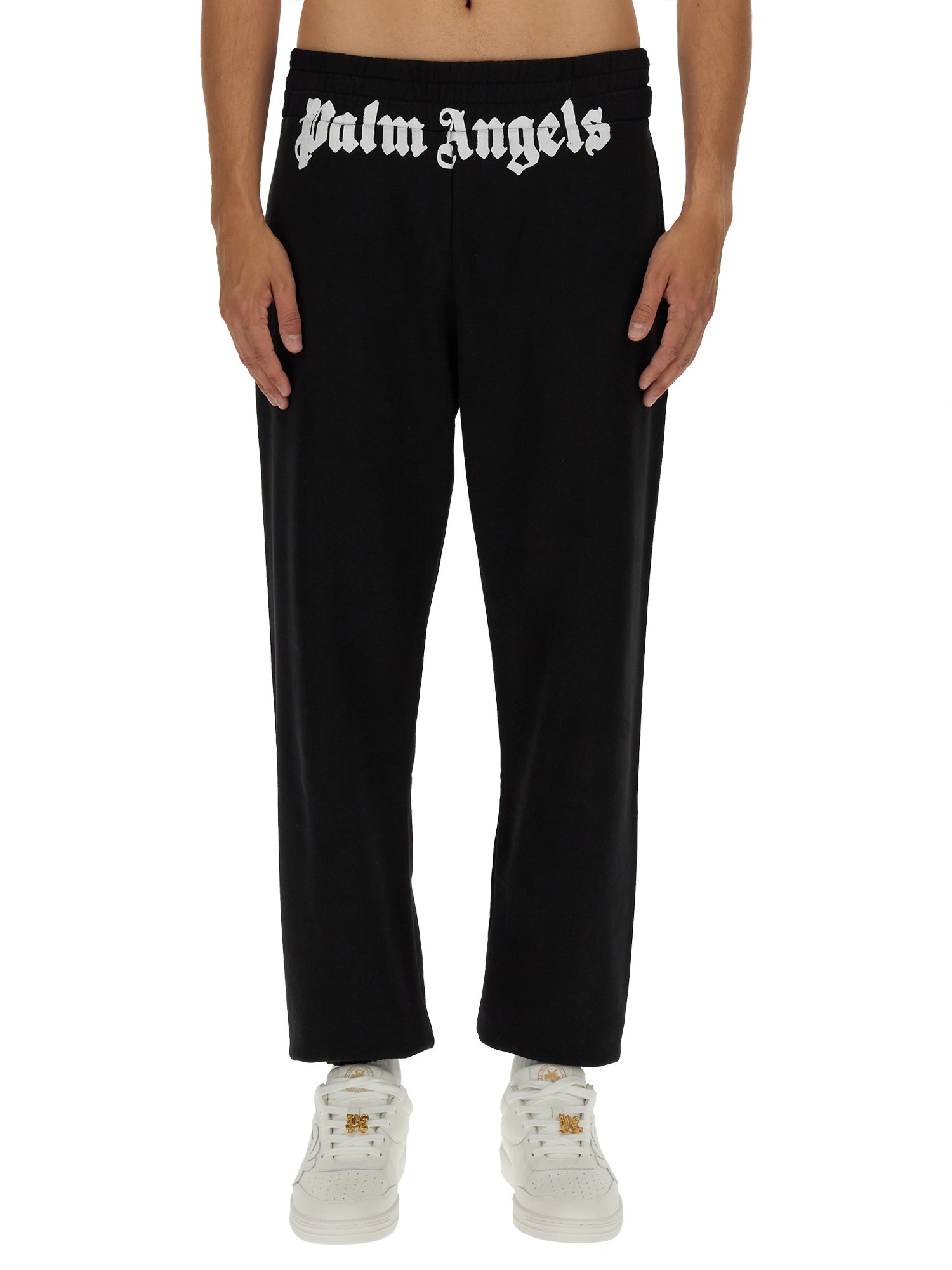 PALM ANGELS palm angels jogging pants with logo