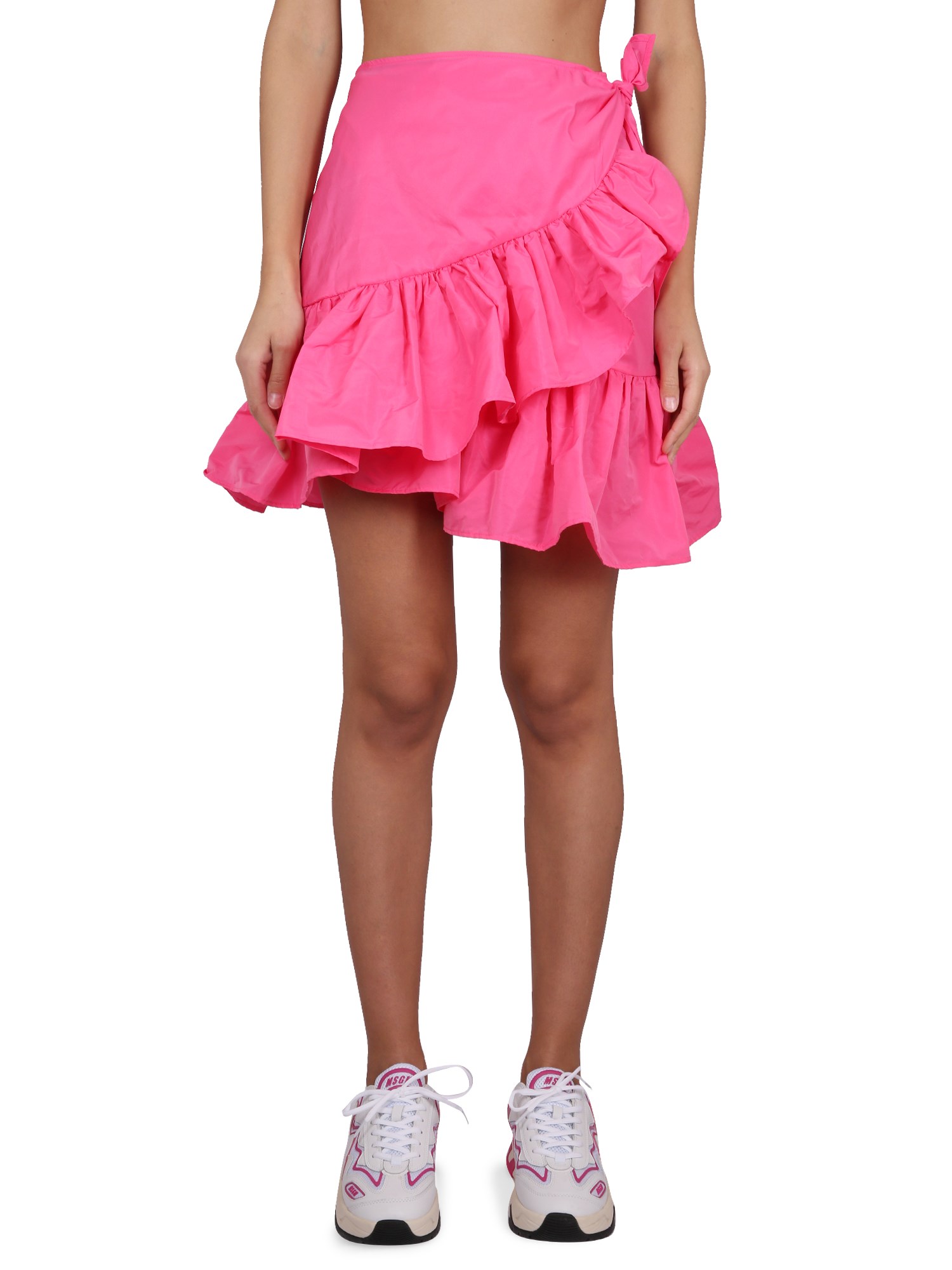 Msgm msgm skirt with ruffles