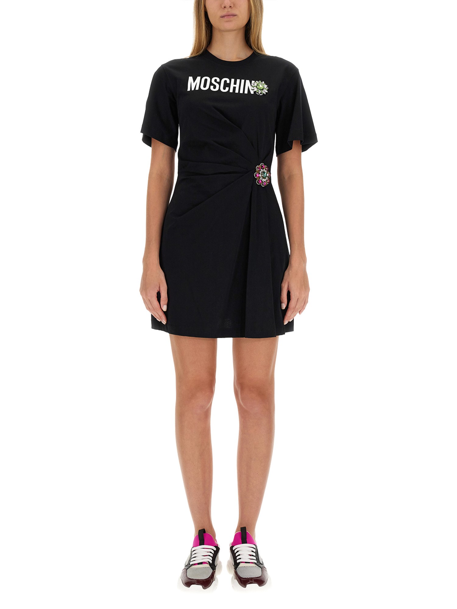 Moschino moschino jewel flower dress