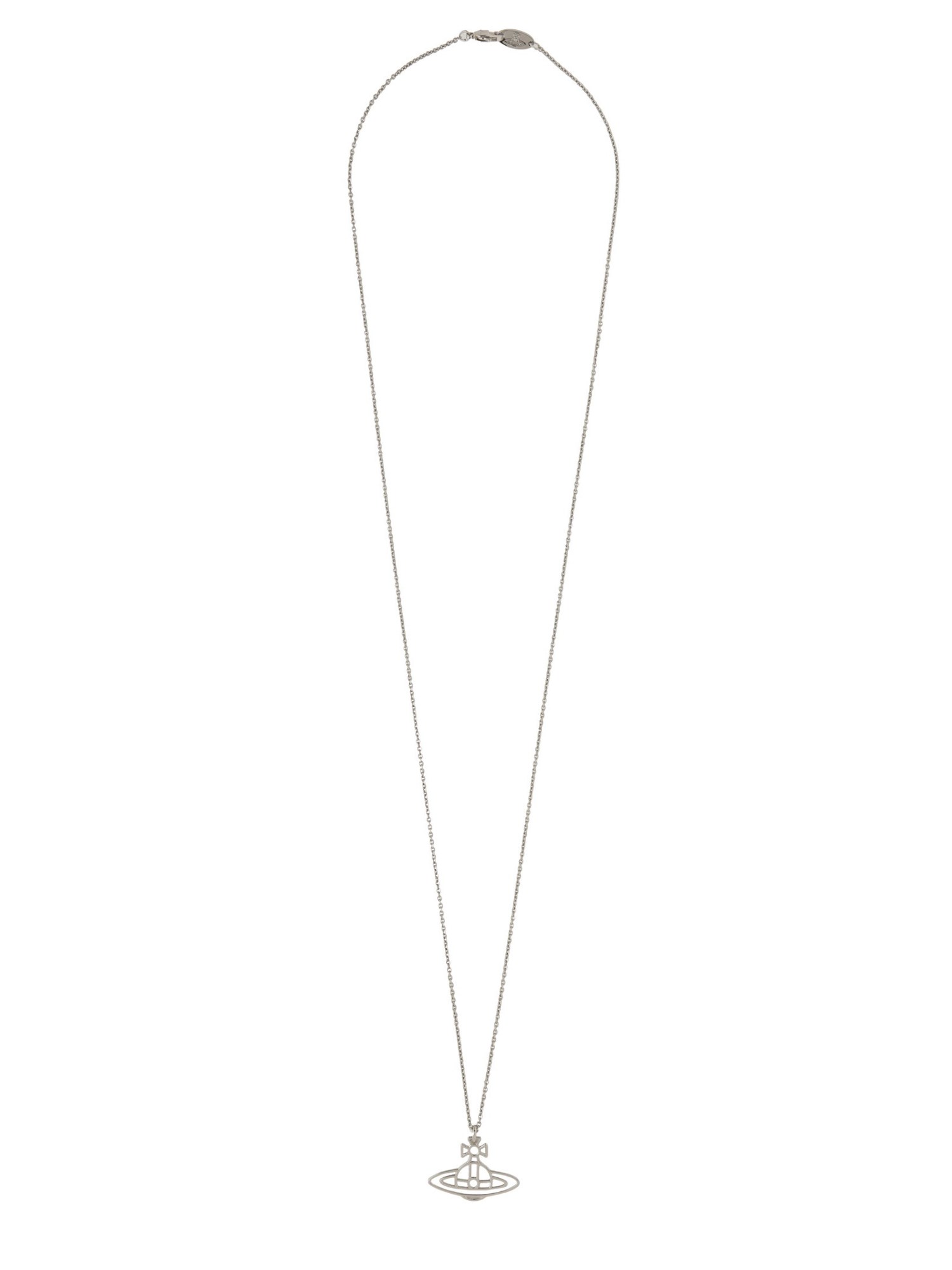 Vivienne Westwood vivienne westwood thin necklace with orb pendant