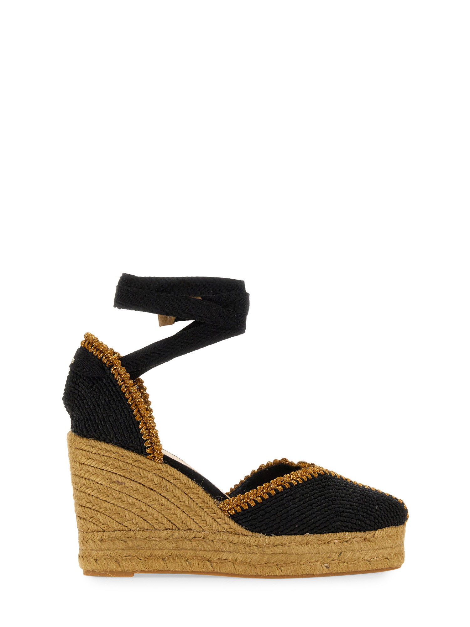 Castañer castaner espadrille with wedge