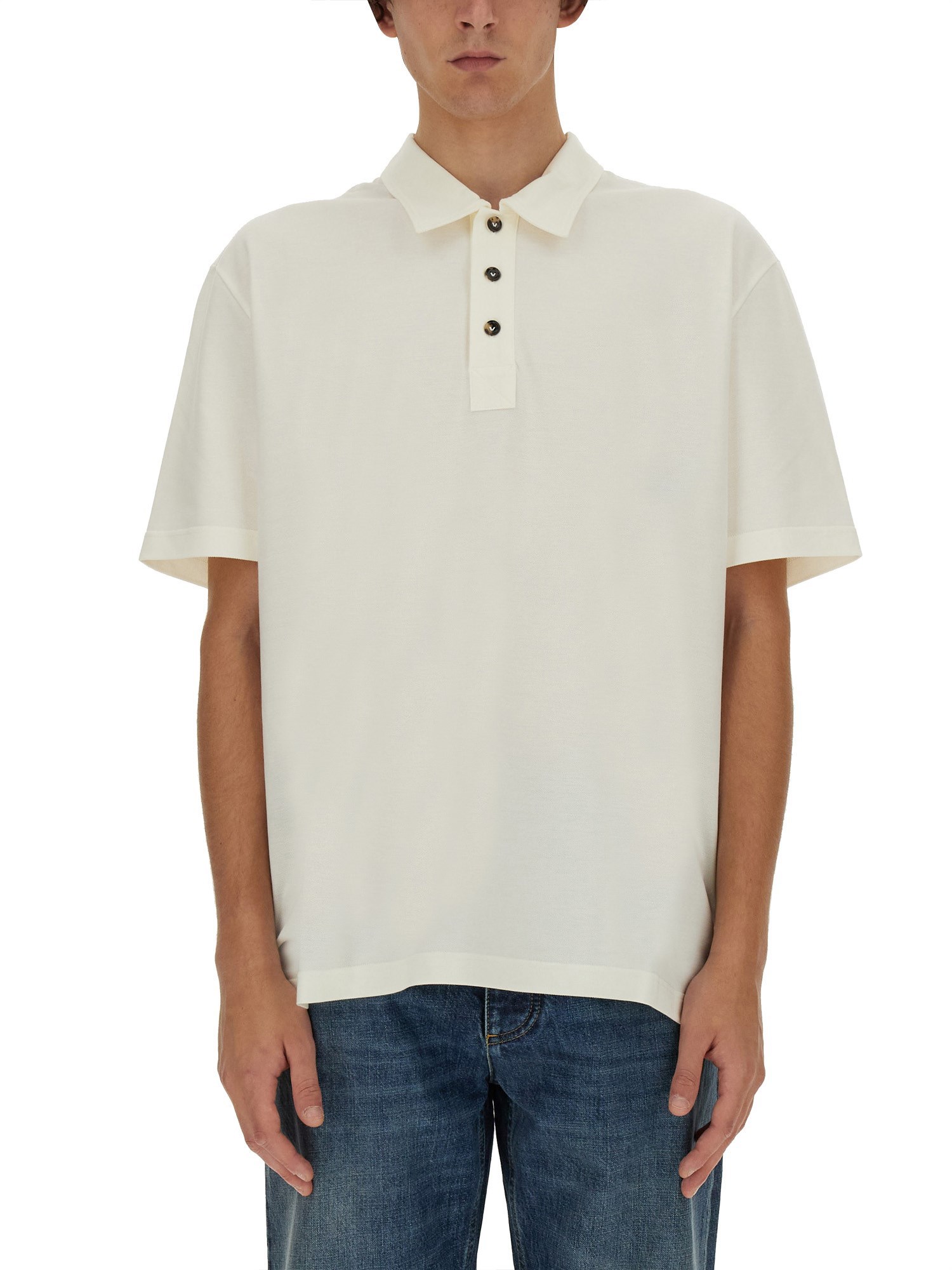 Bottega Veneta bottega veneta cotton pique polo shirt