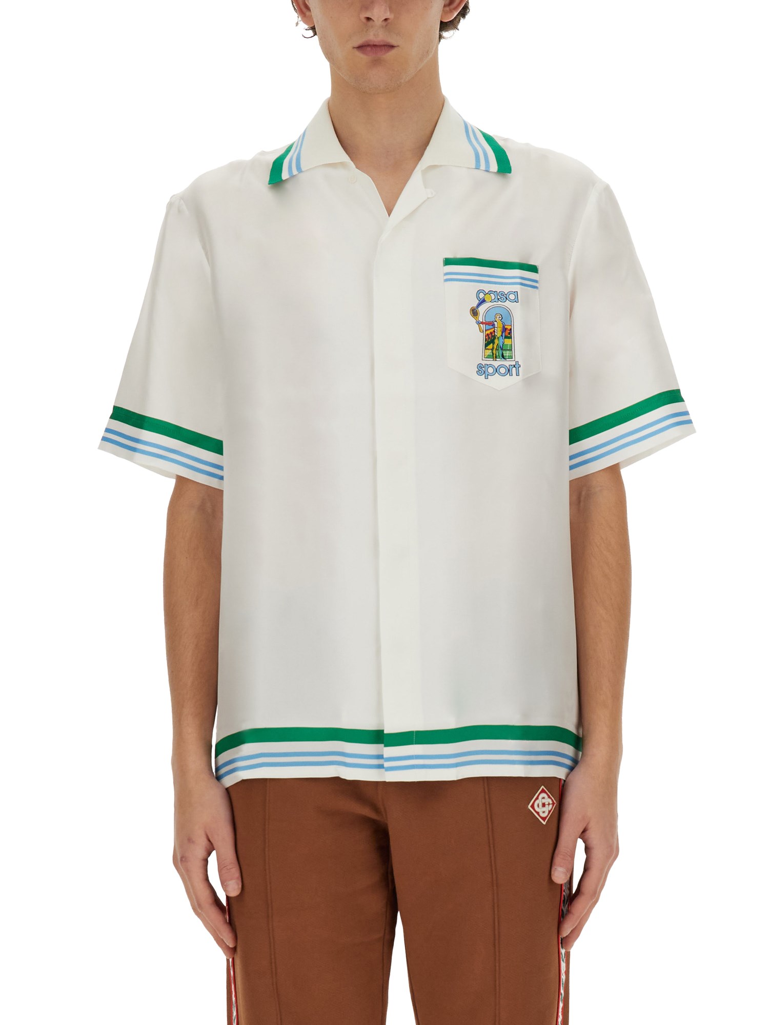 Casablanca casablanca silk shirt