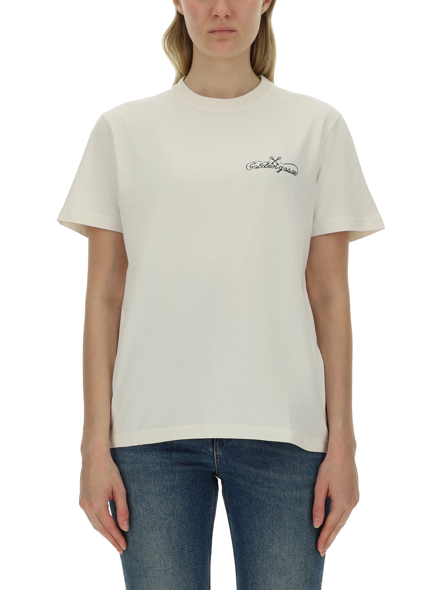 Golden Goose golden goose t-shirt with logo