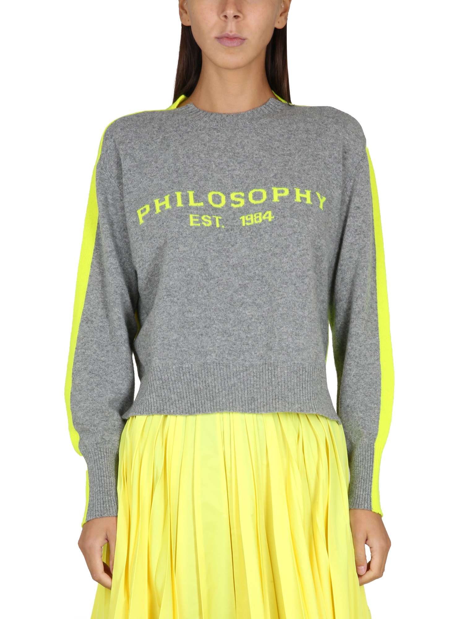 Philosophy Di Lorenzo Serafini philosophy di lorenzo serafini jersey with logo embroidery