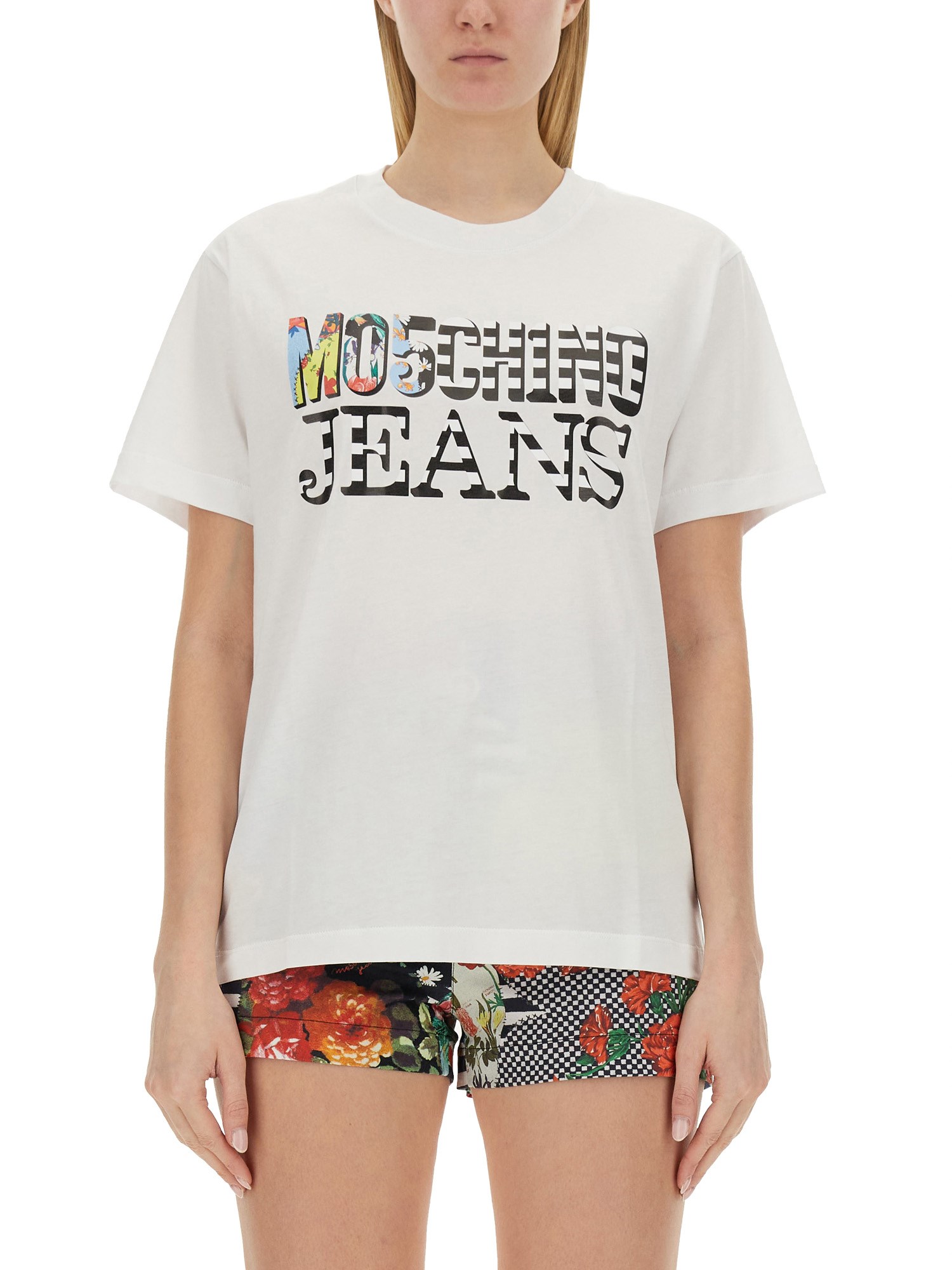 Moschino Jeans moschino jeans t-shirt with logo