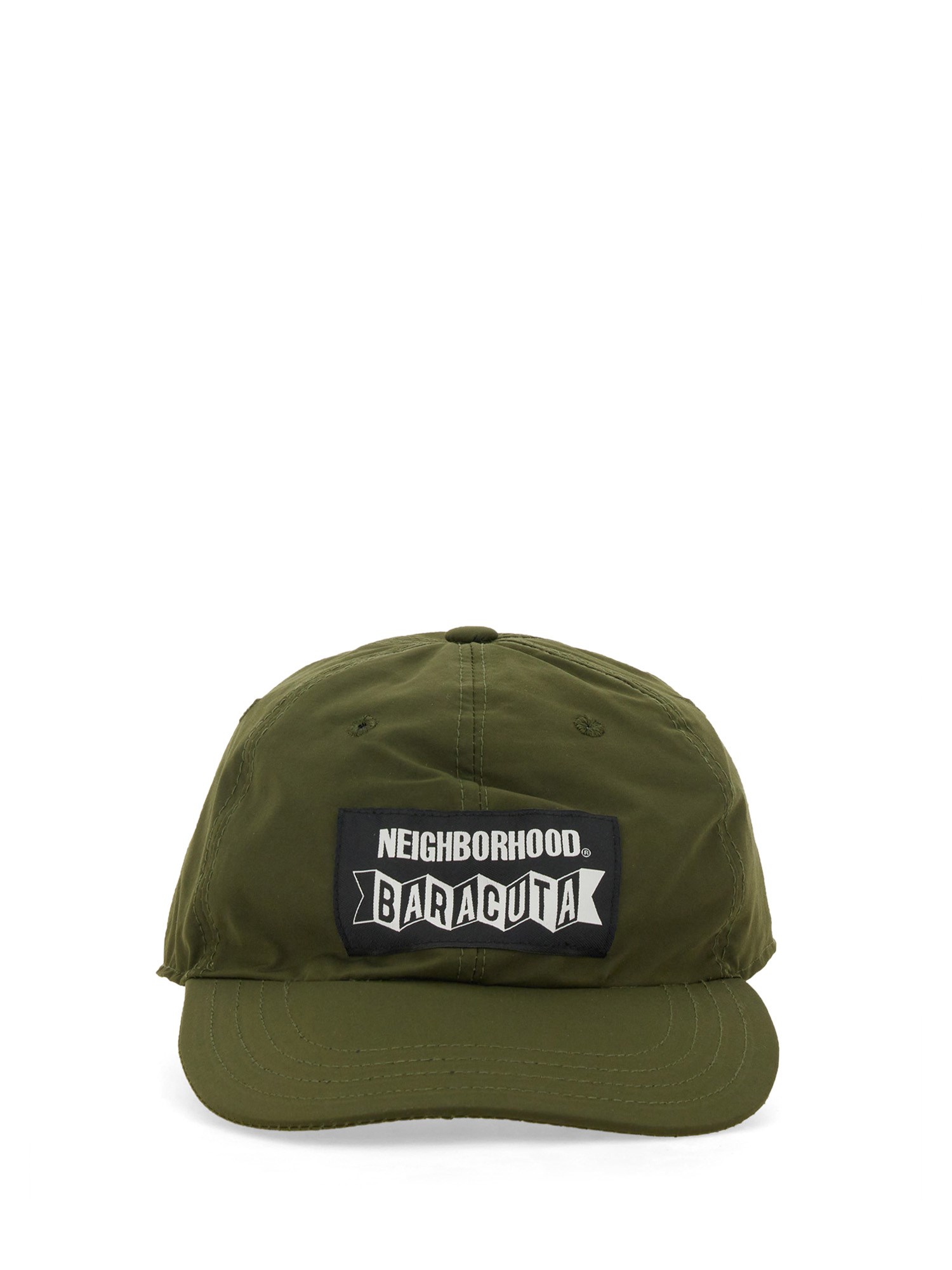  baracuta x neighborhood baseball hat with logo