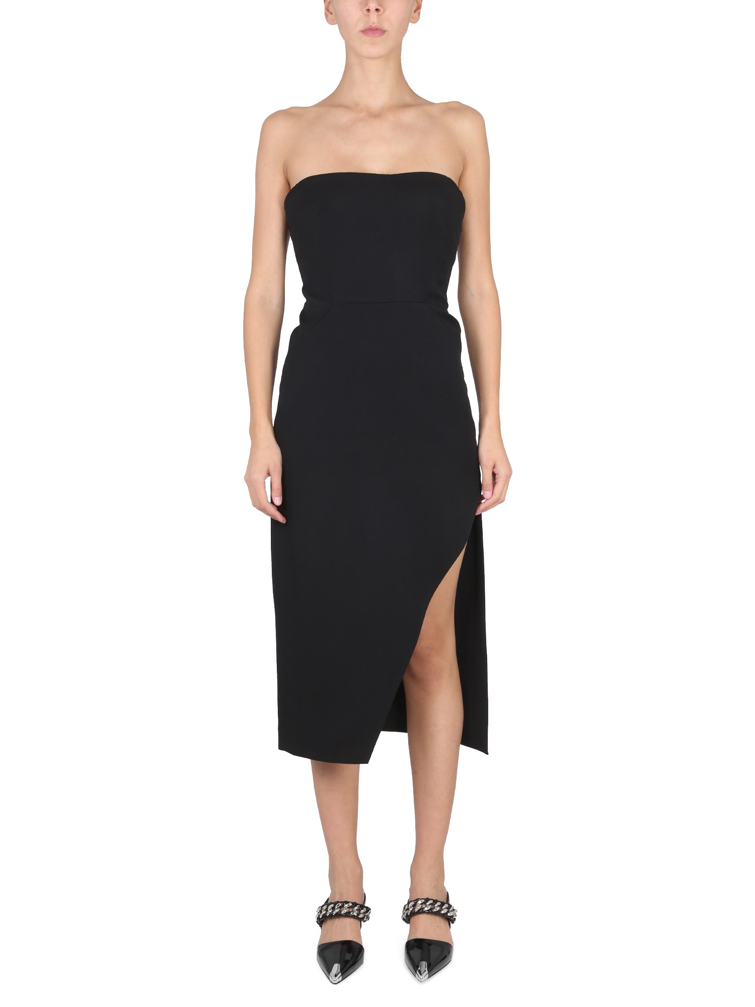 Alexander McQueen alexander mcqueen strapless midi dress