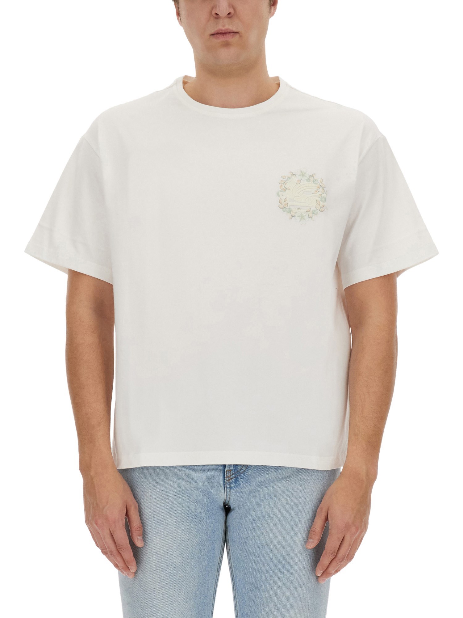 Etro etro t-shirt with logo