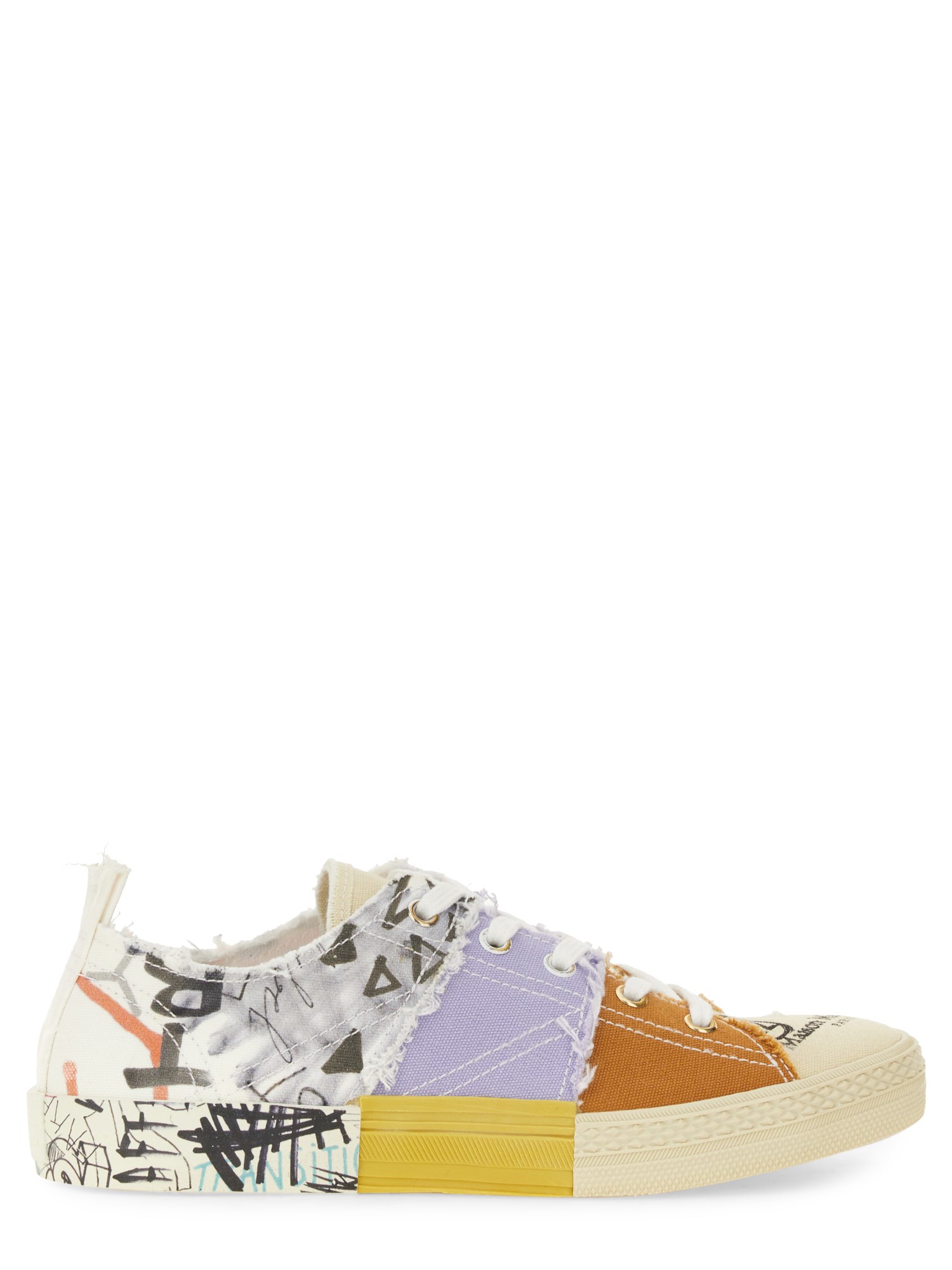 Maison Margiela maison margiela patchwork sneaker