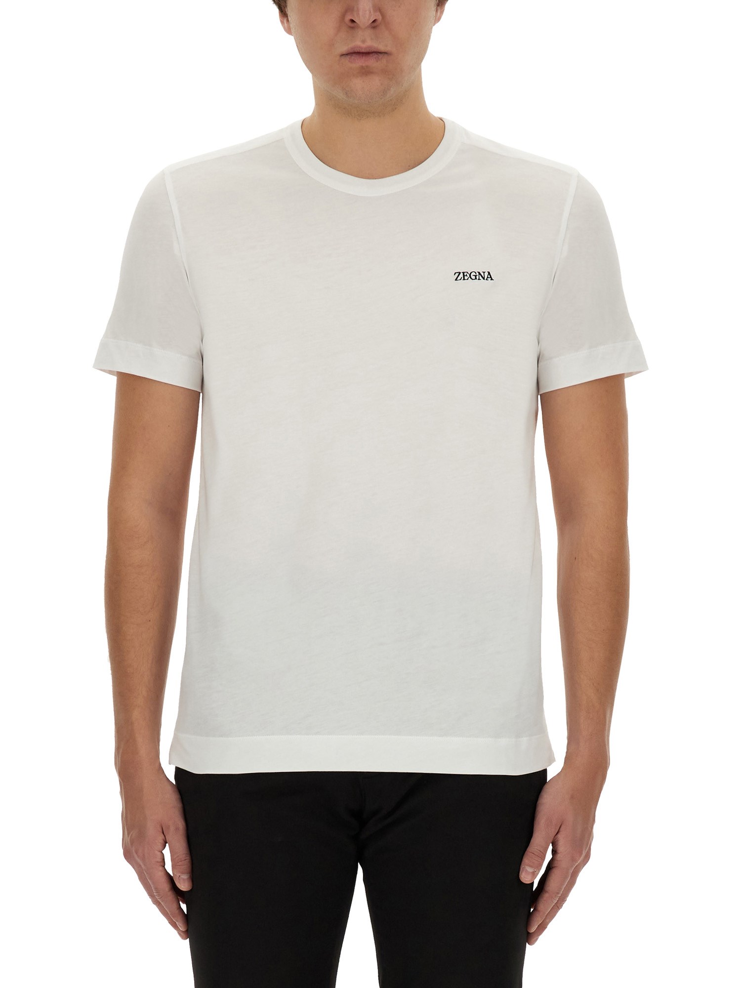 zegna zegna t-shirt with logo