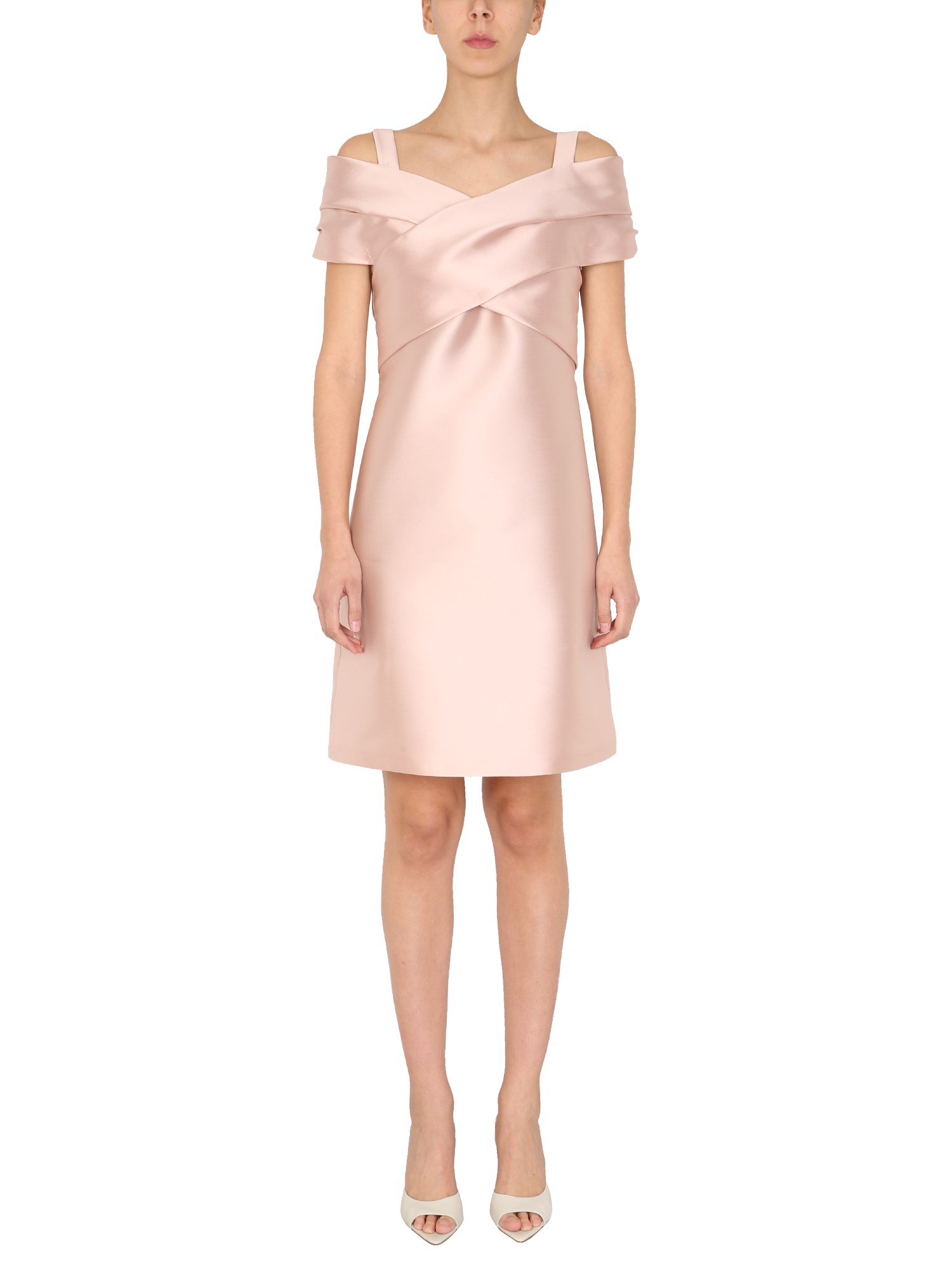 Alberta Ferretti alberta ferretti boat neckline dress