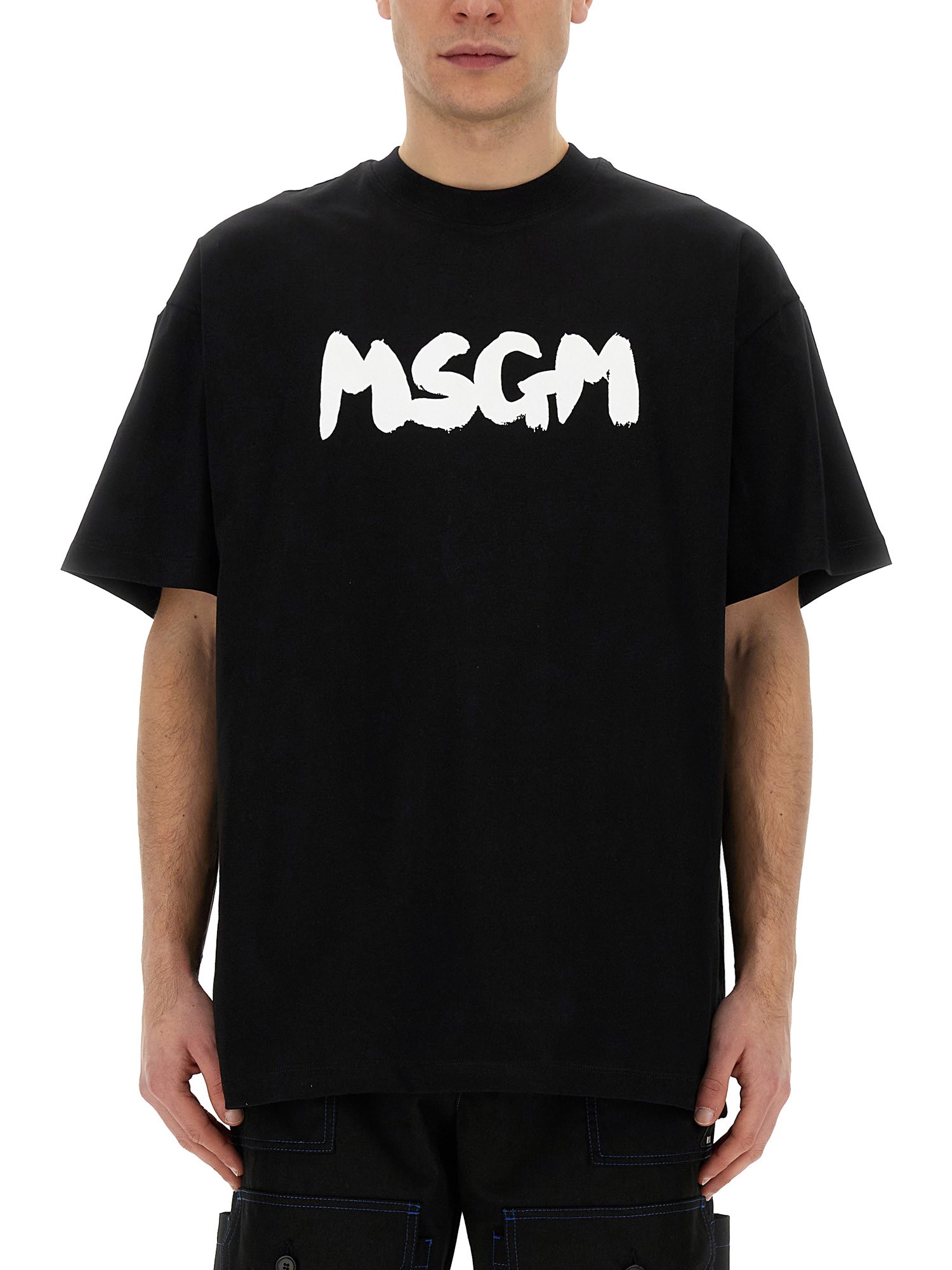 Msgm msgm t-shirt with logo