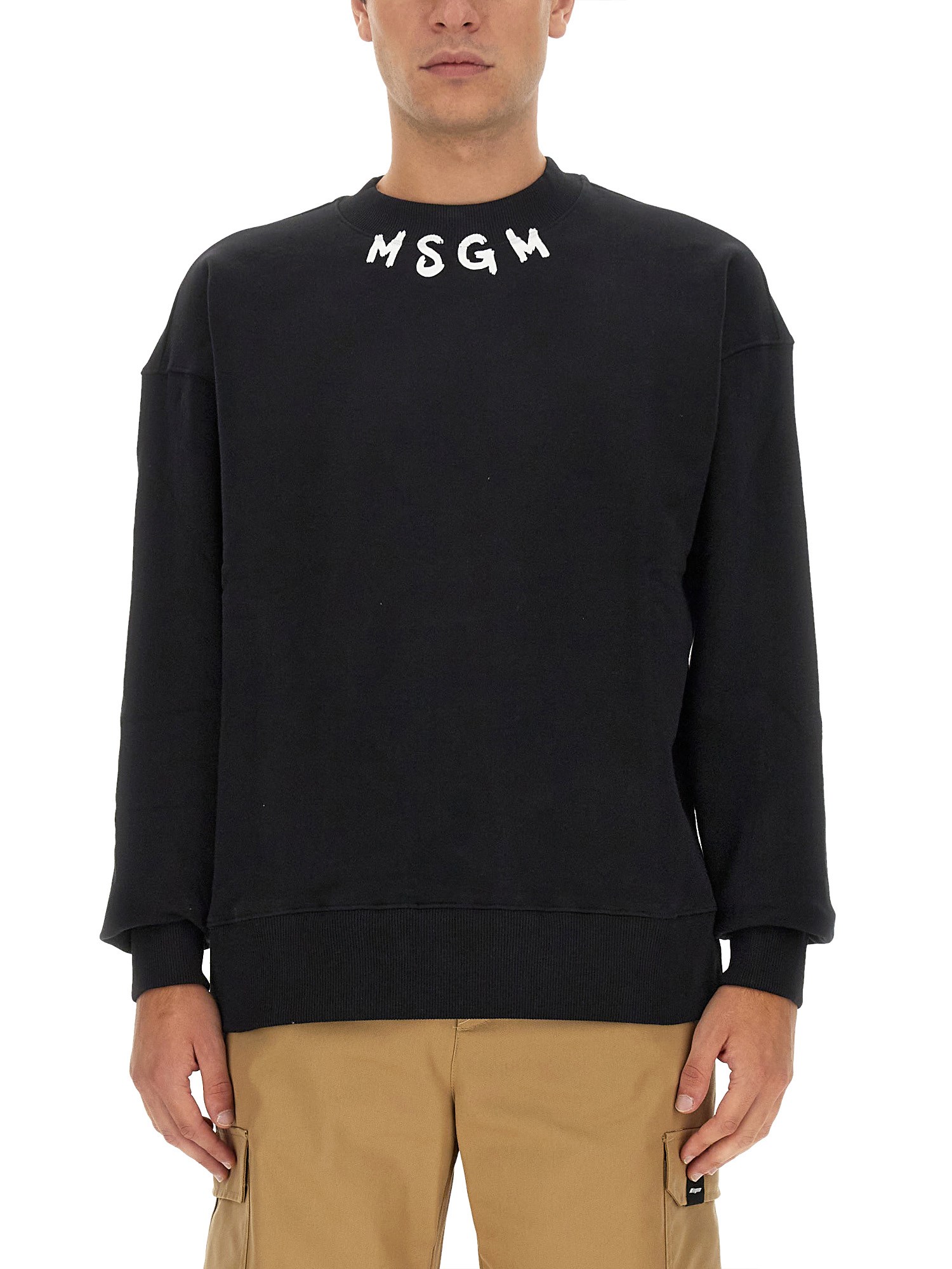 Msgm msgm sweatshirt with logo