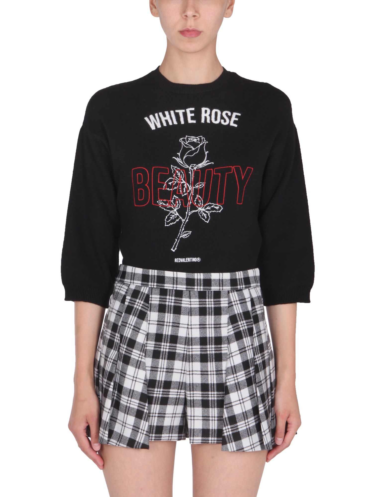 Red Valentino red valentino crew neck sweater