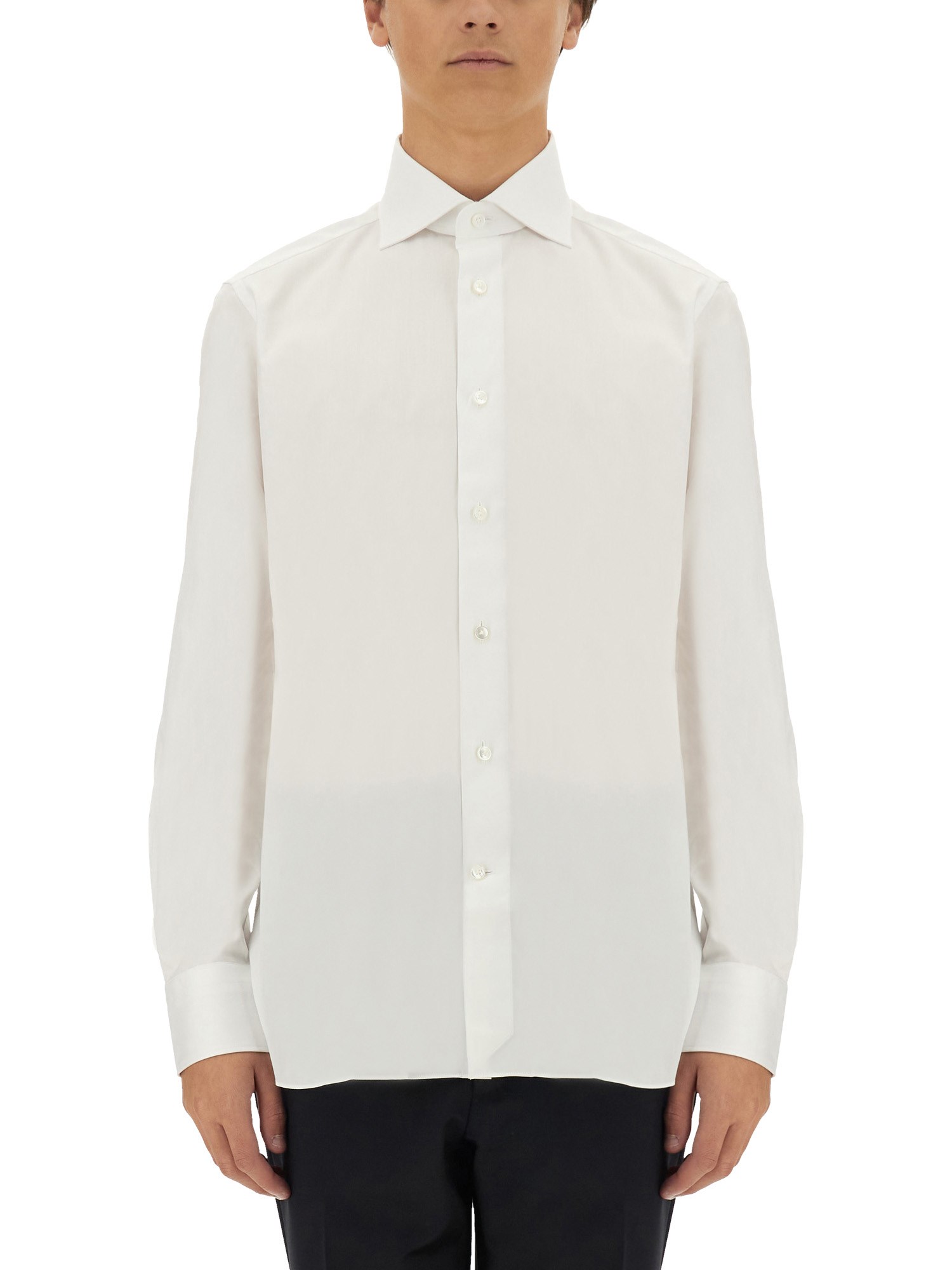 zegna zegna cotton shirt