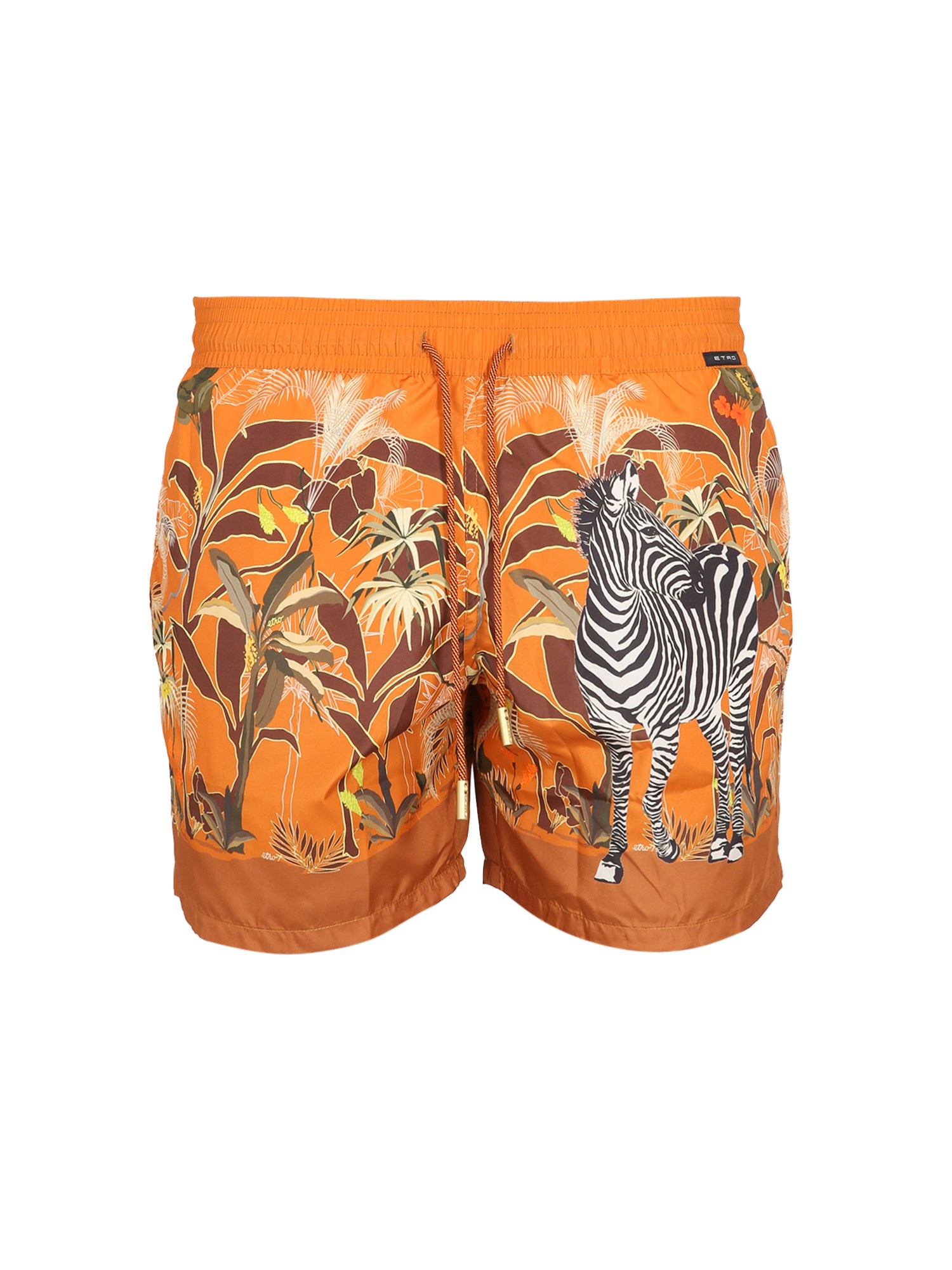 Etro etro boxer swimsuit with print