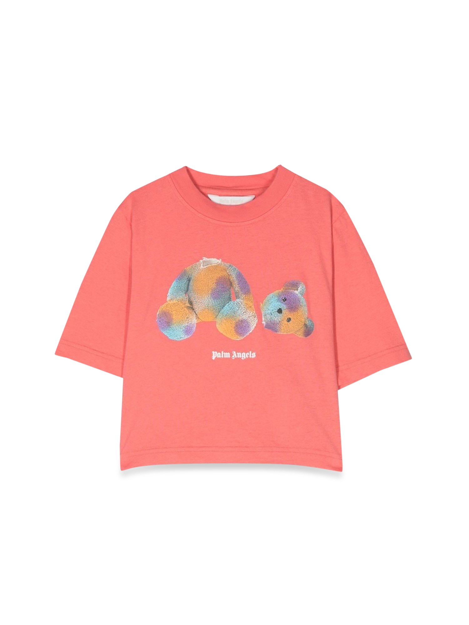 PALM ANGELS palm angels cropped t-shirt