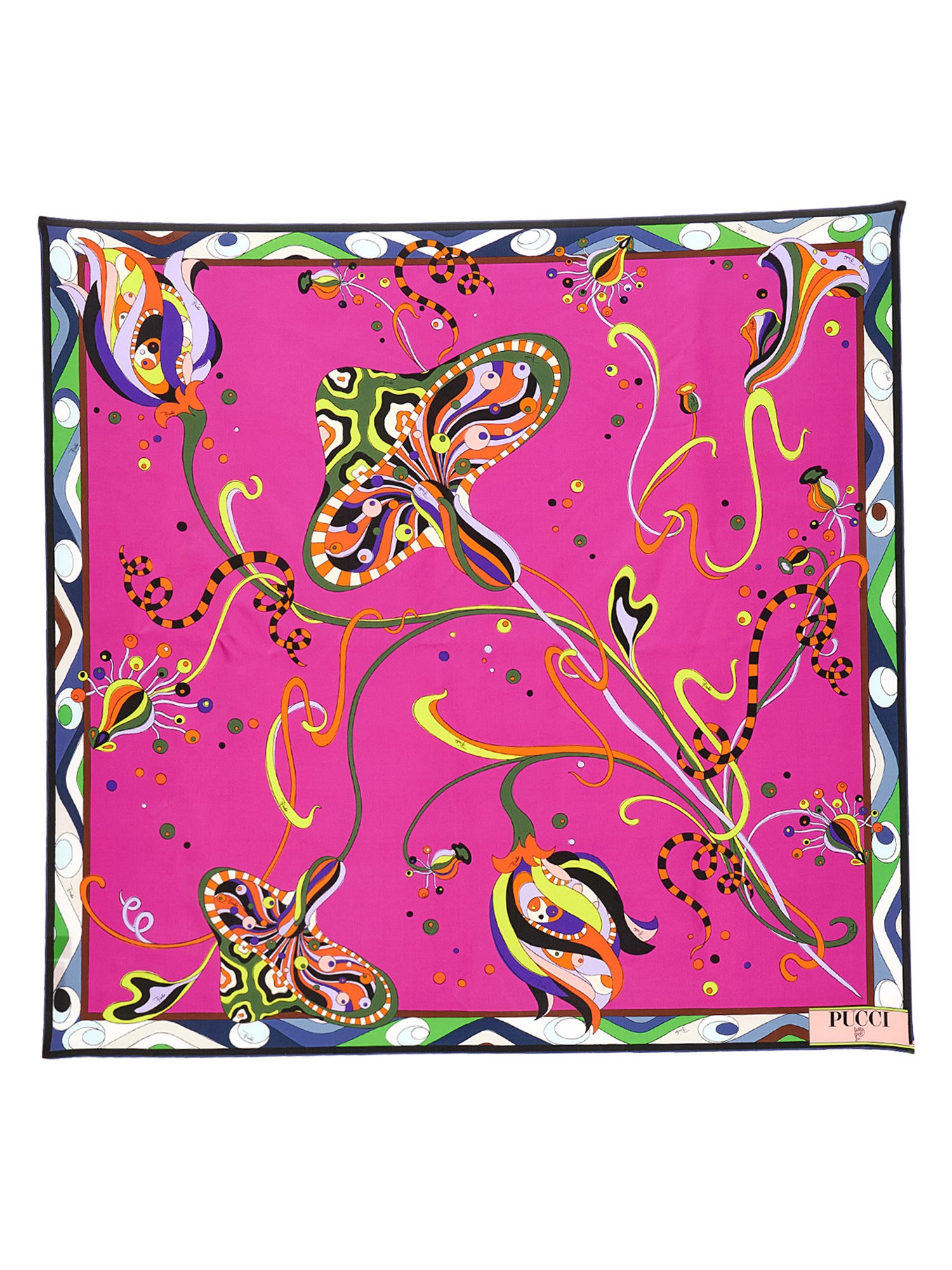 pucci pucci large yoke with mushroom print