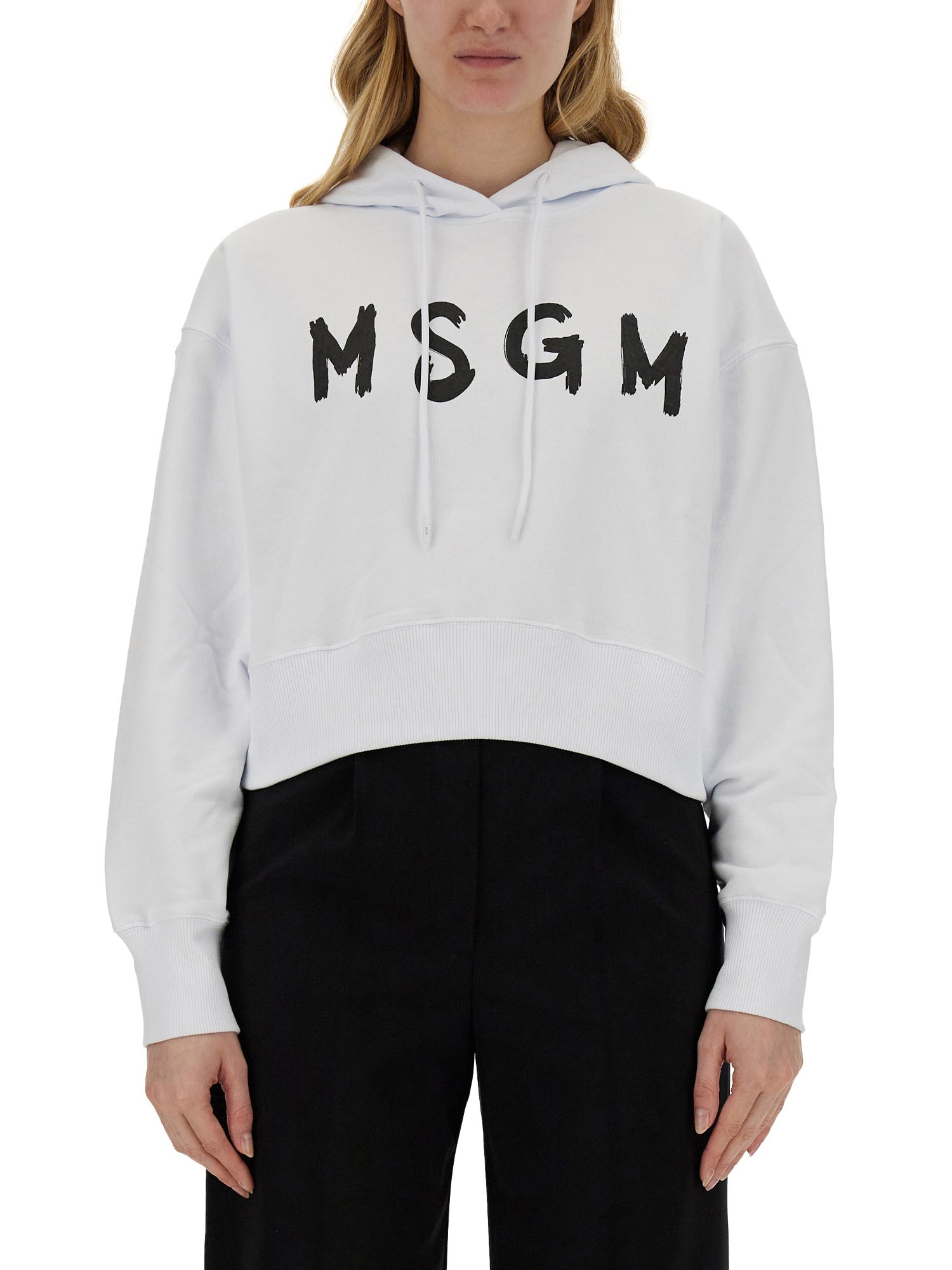 Msgm msgm sweatshirt with logo