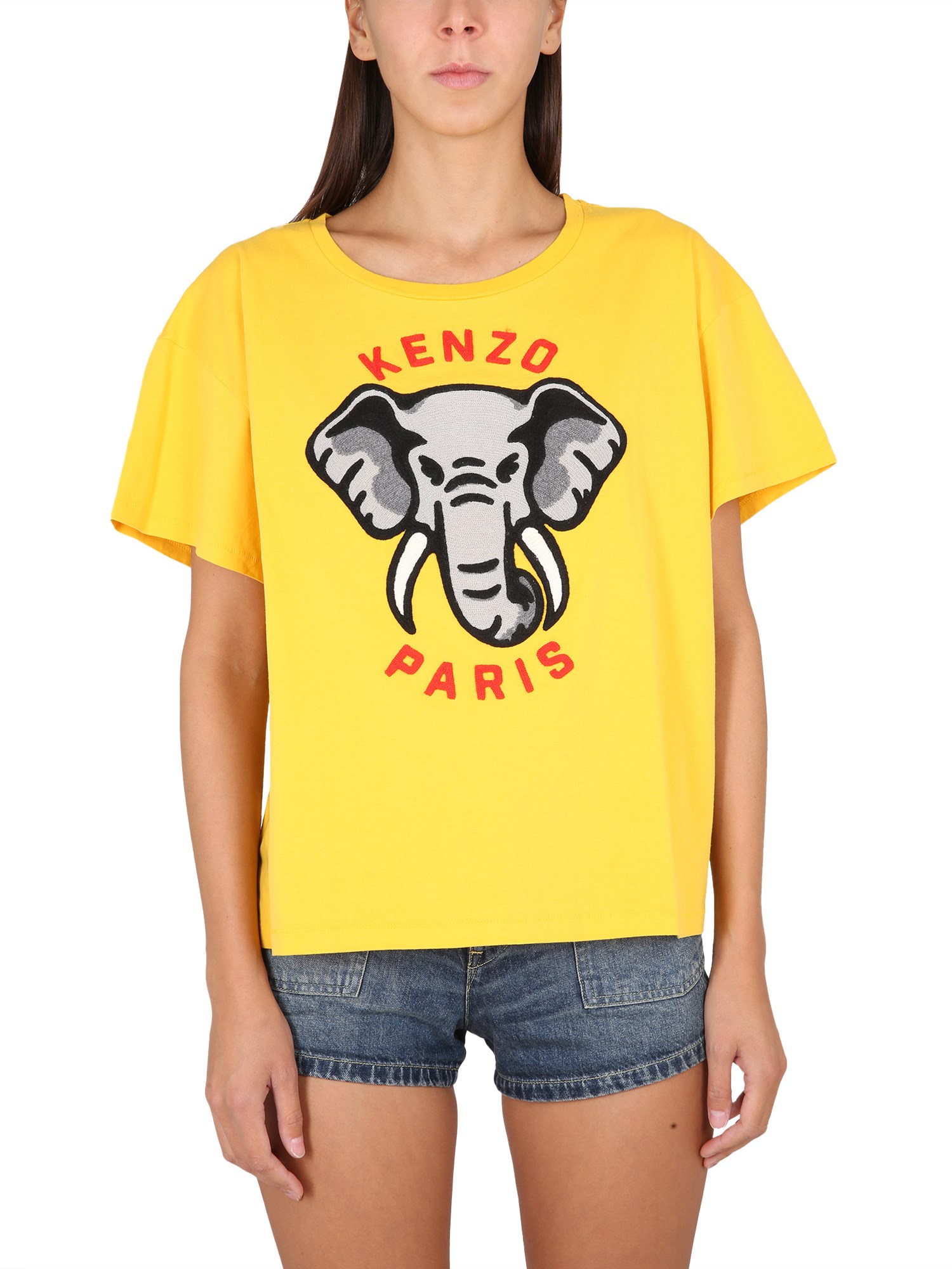 Kenzo kenzo casual t-shirt éléphant