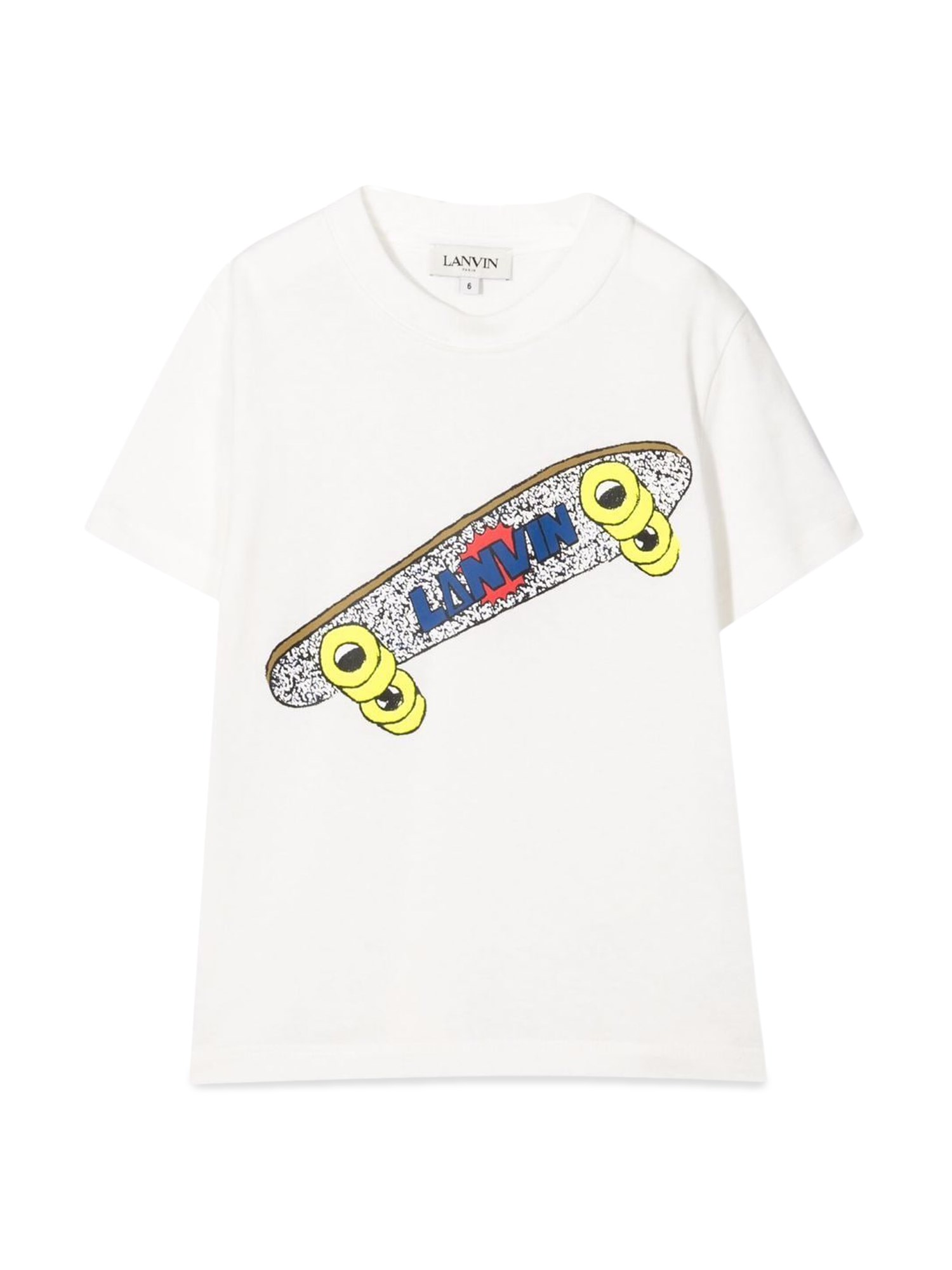 Lanvin lanvin t-shirt stampa skateboard