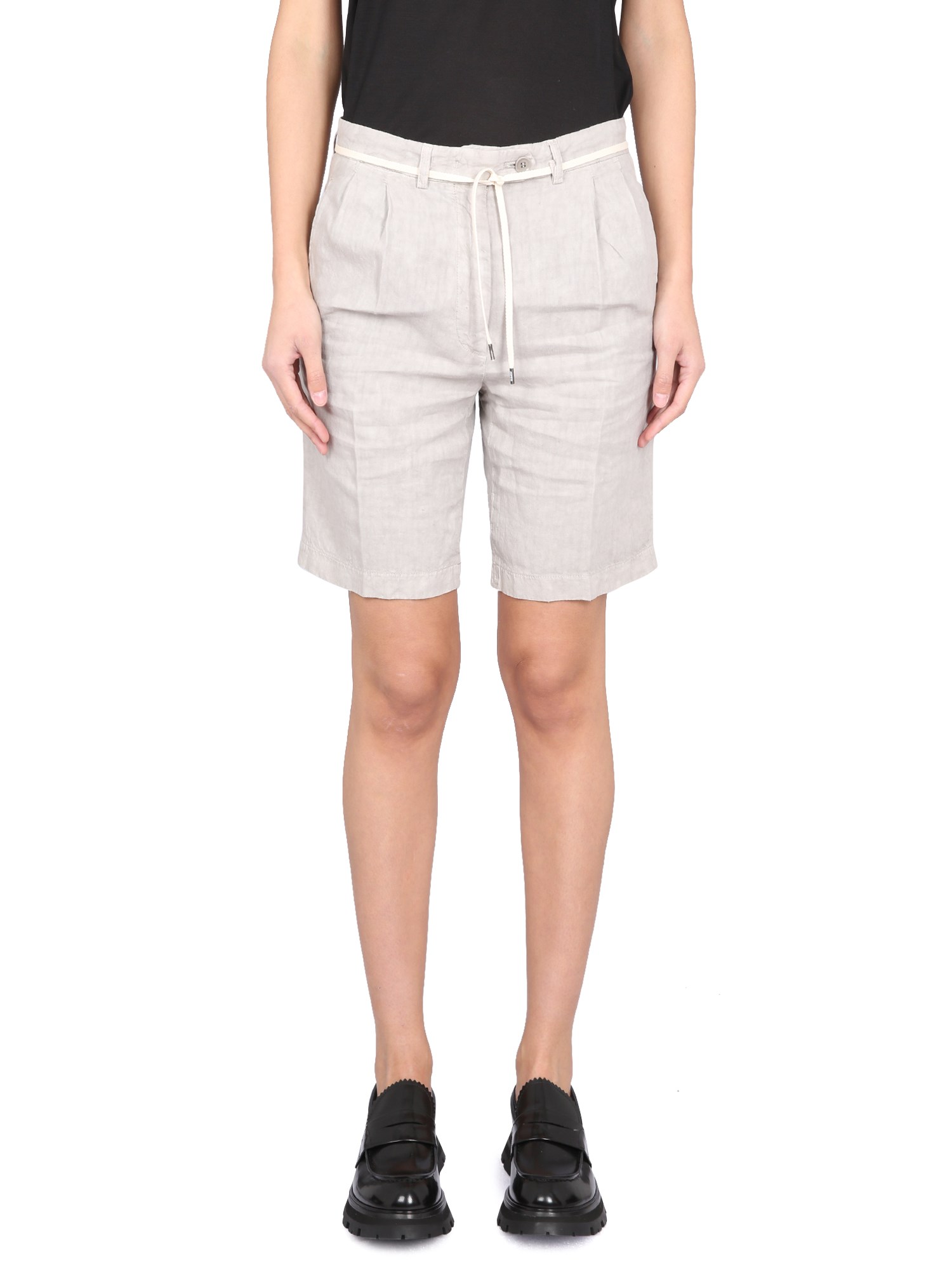 Aspesi aspesi linen shorts