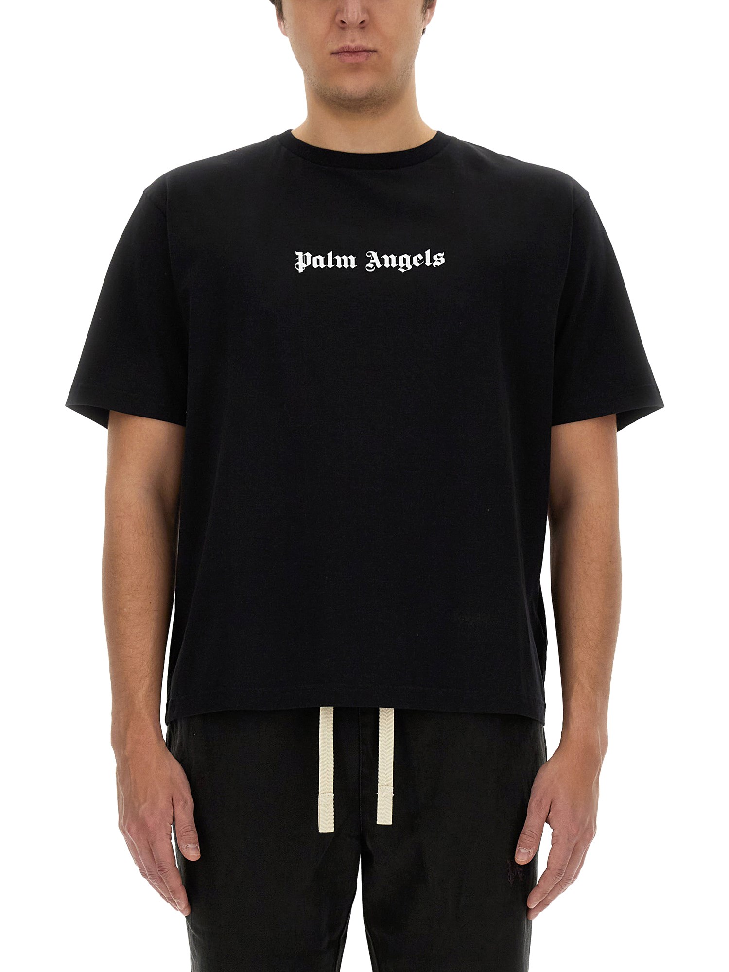 PALM ANGELS palm angels t-shirt with logo