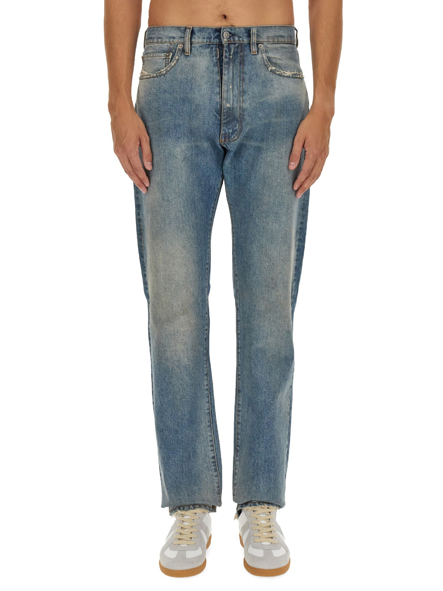 Maison Margiela maison margiela distressed jeans effect