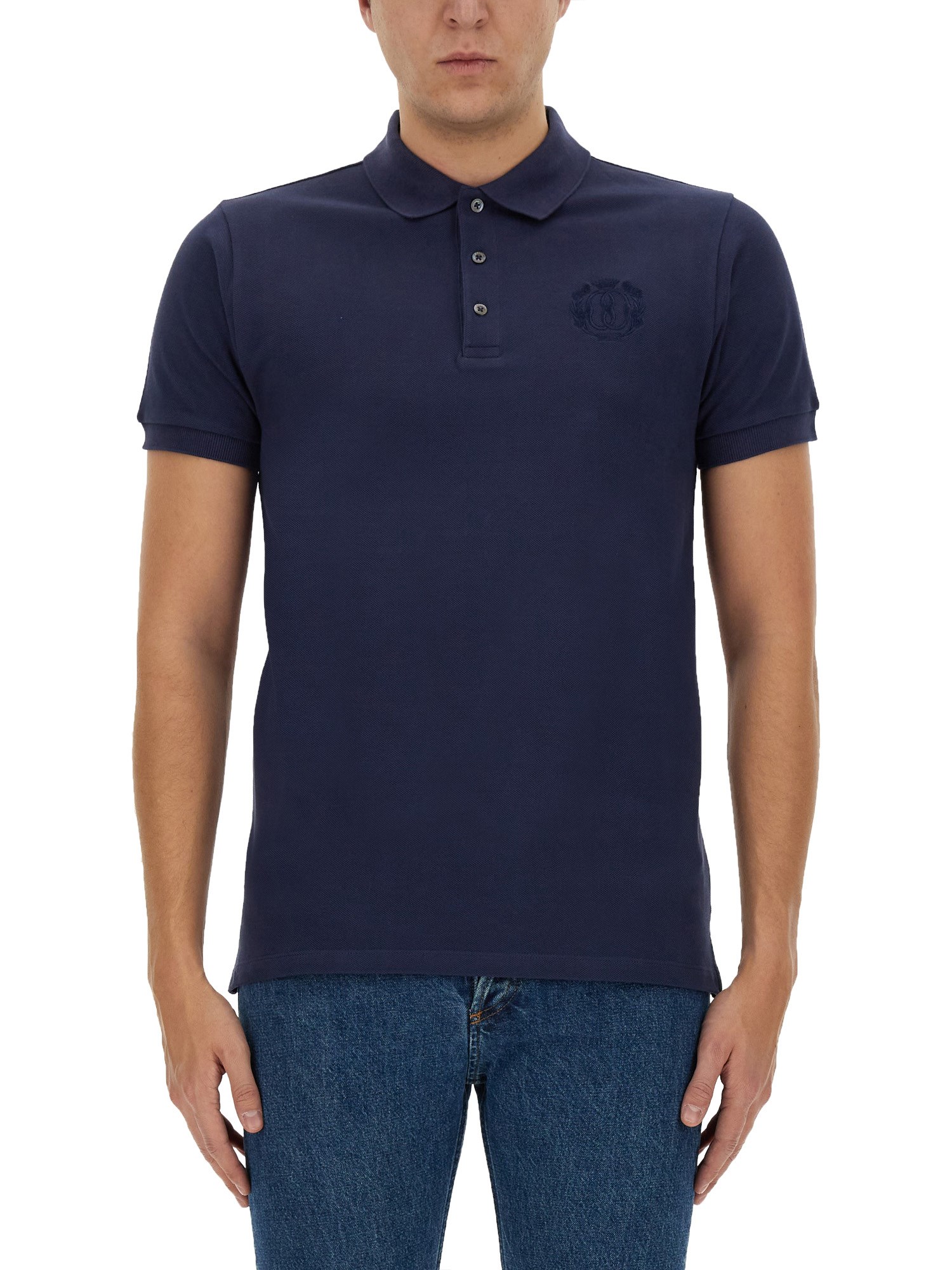 BALLY bally polo shirt with embroidery