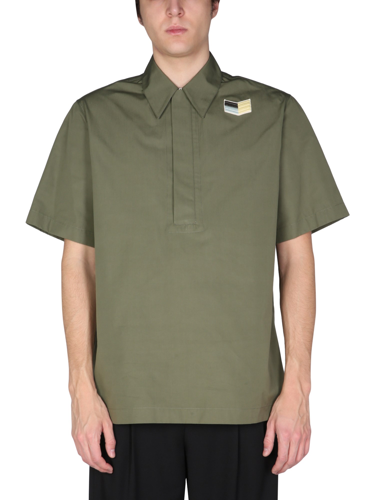 Jil Sander jil sander poplin polo shirt