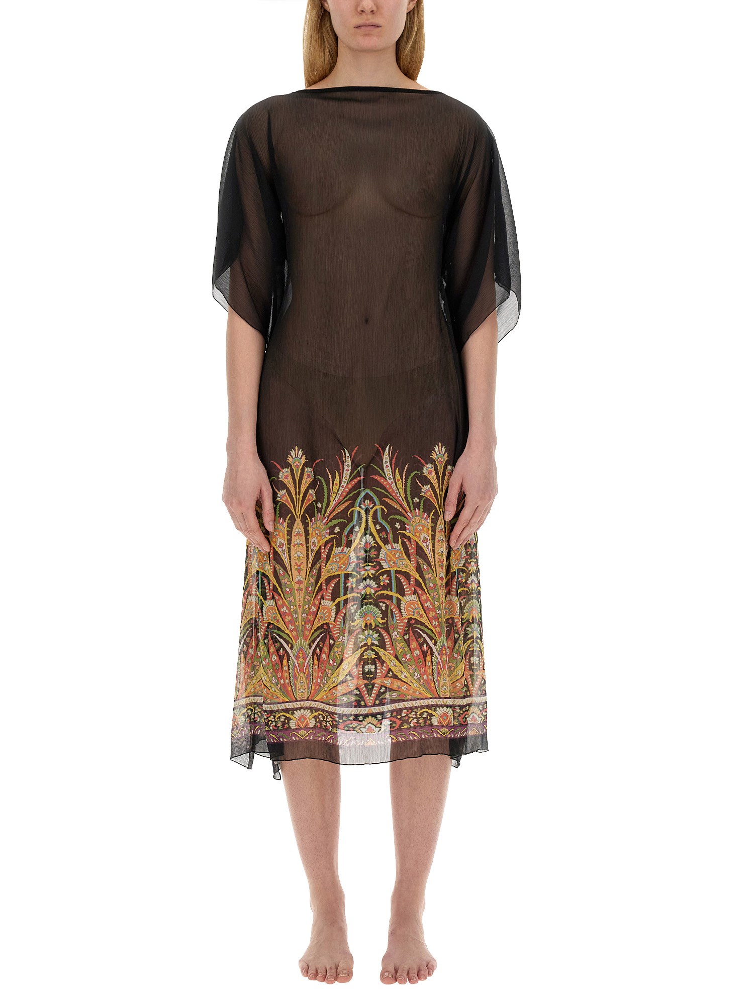 Etro etro caftan with print