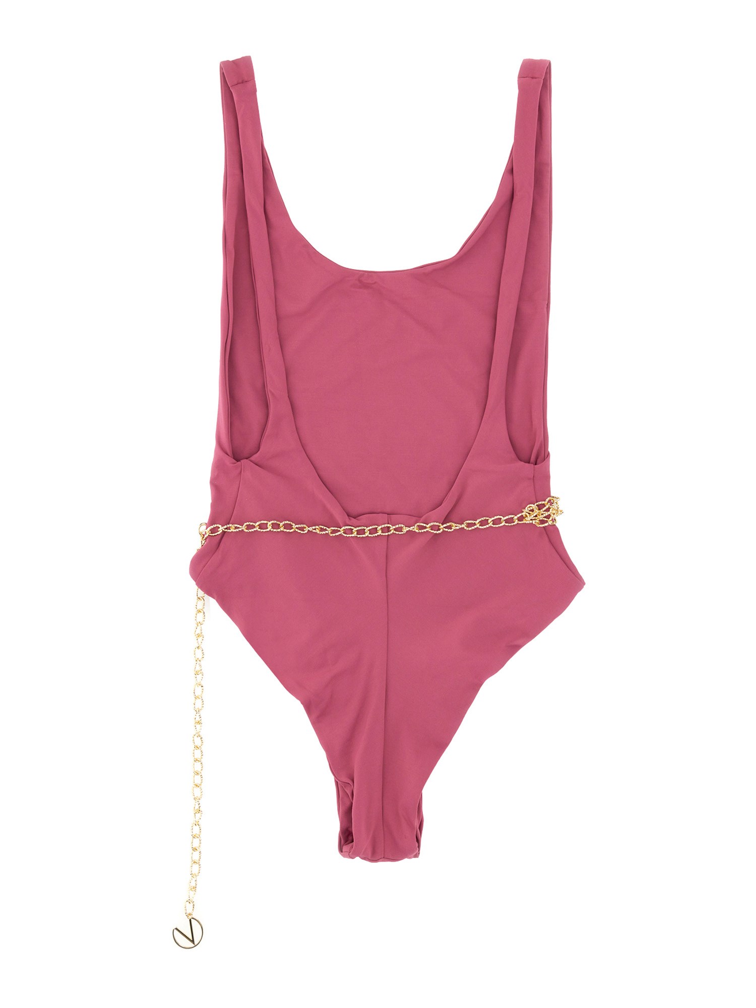 la reveche la reveche ekaterina one piece swimsuit with jewel belt