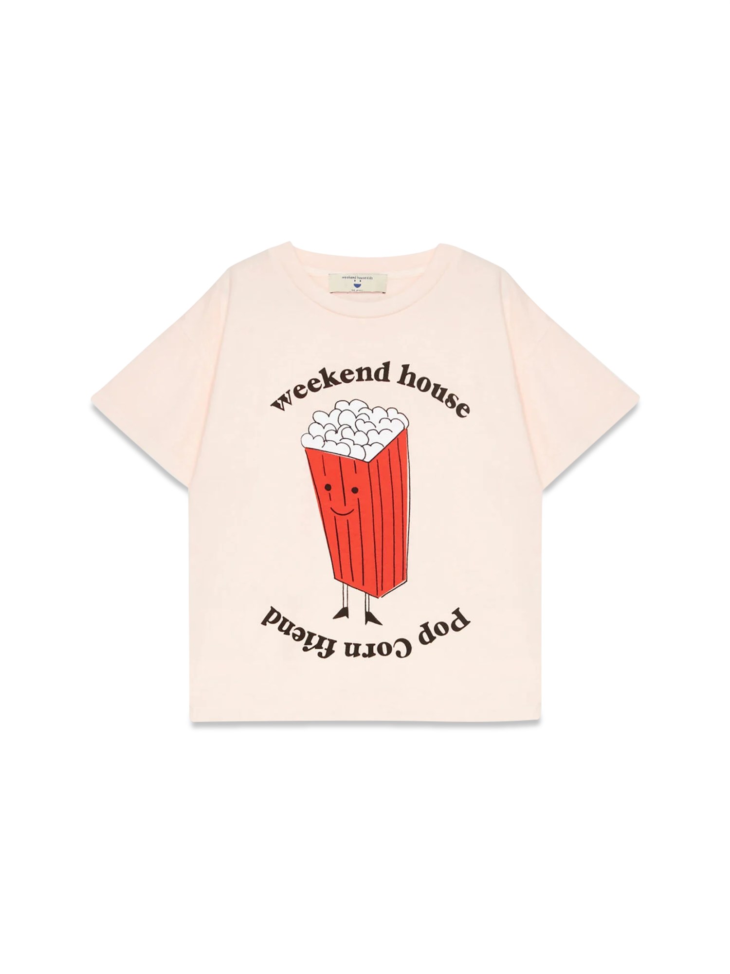 weekend house kids weekend house kids pop corn t-shirt