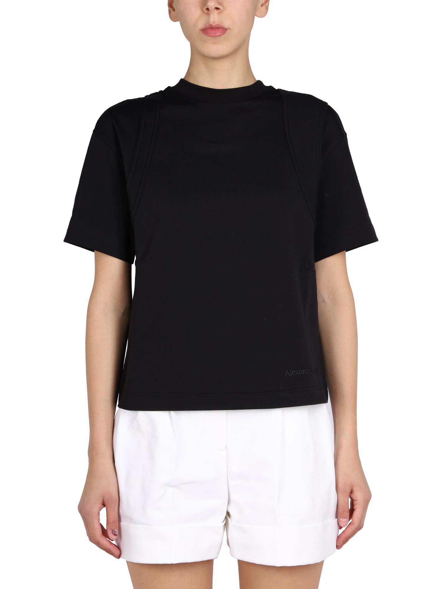 Alexander McQueen alexander mcqueen crewneck t-shirt