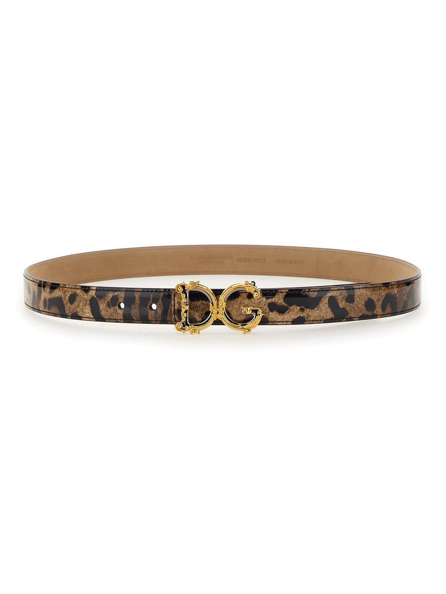 Dolce & Gabbana dolce & gabbana leopard print belt