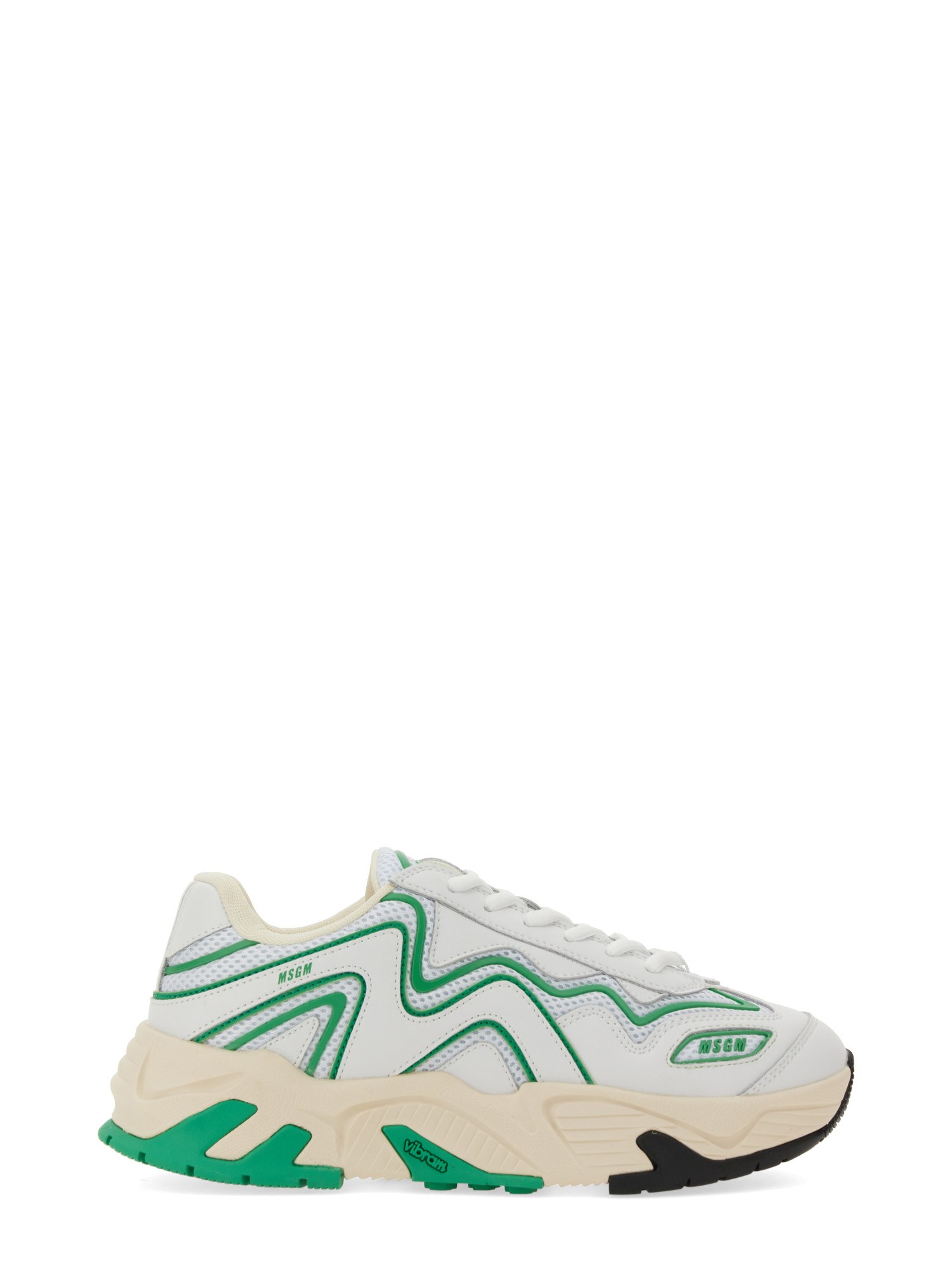 Msgm msgm vortex sneaker with vibram sole