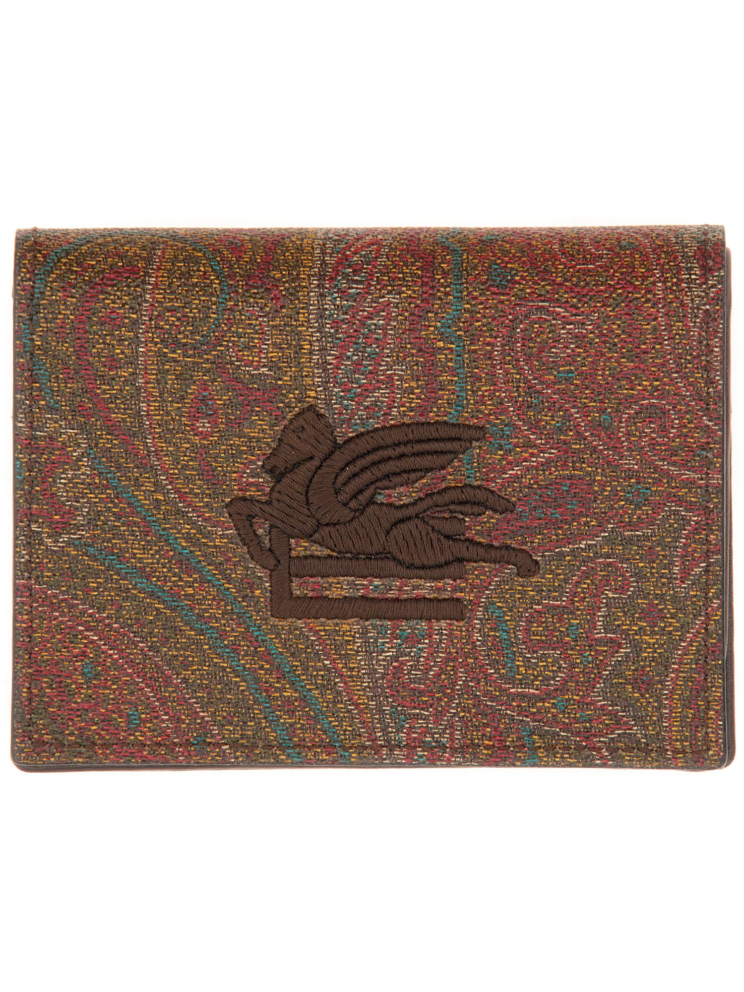 Etro etro paisley wallet