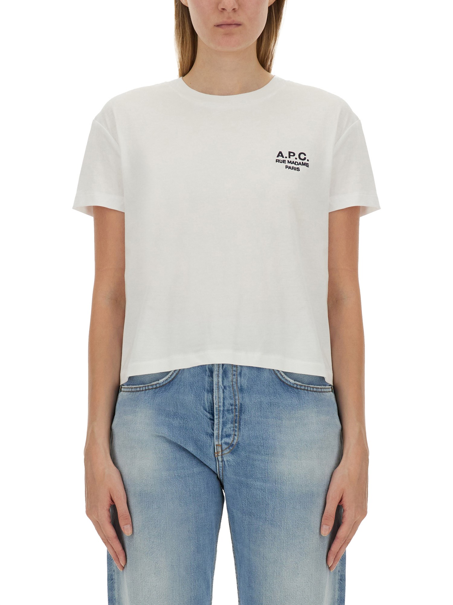 A.P.C. a. p.c. t-shirt with logo