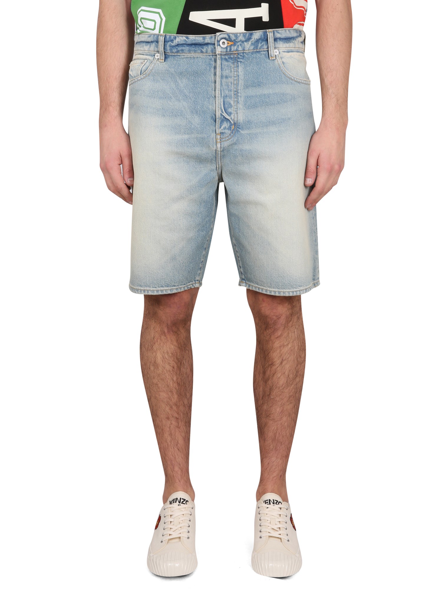 Kenzo kenzo denim bermuda shorts