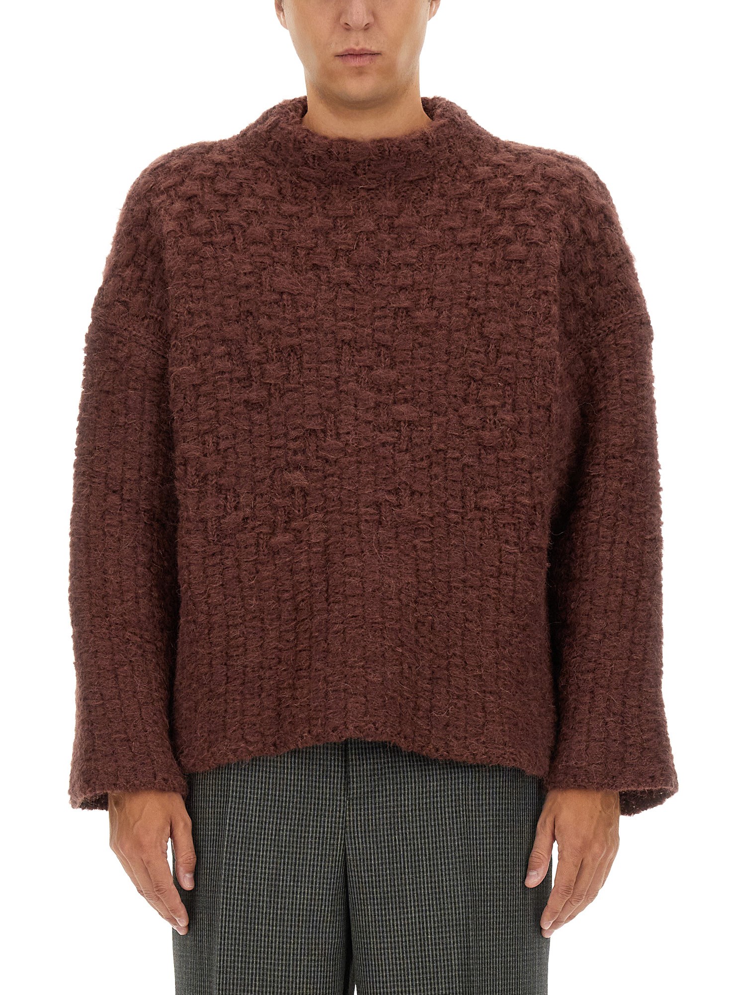 Jil Sander jil sander mohair blend knit