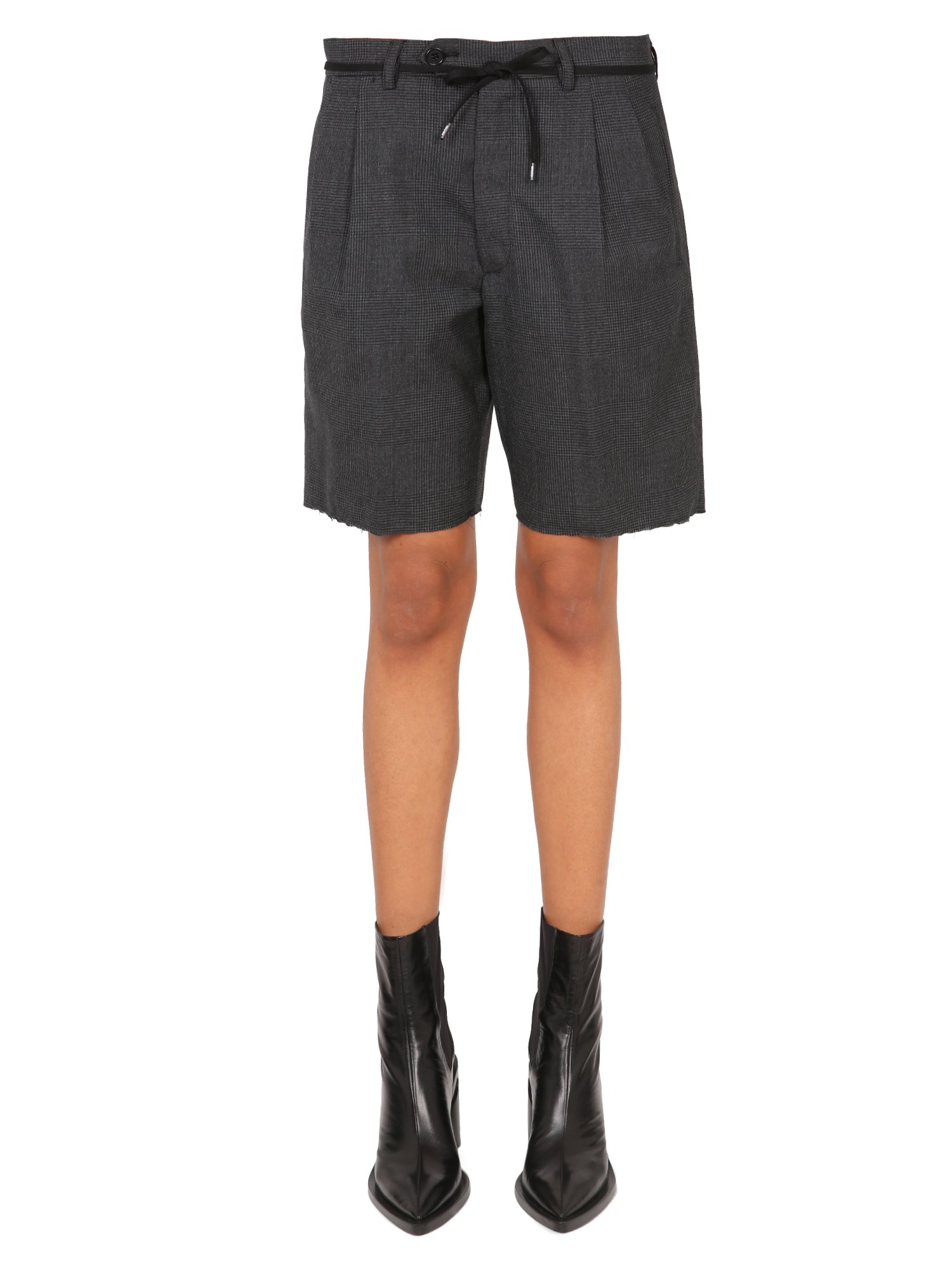 Aspesi aspesi stretch flannel bermuda shorts