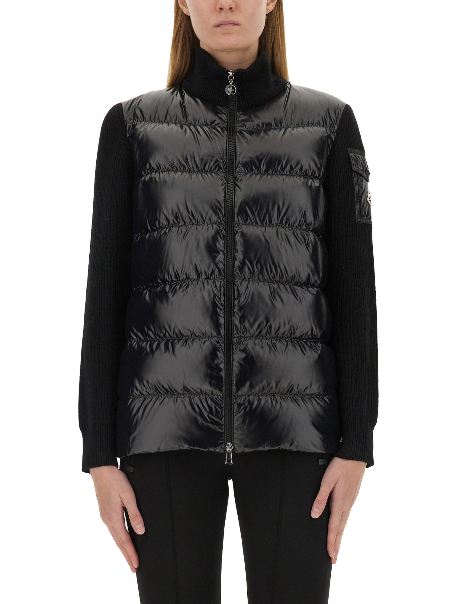 Moncler moncler padded cardigan