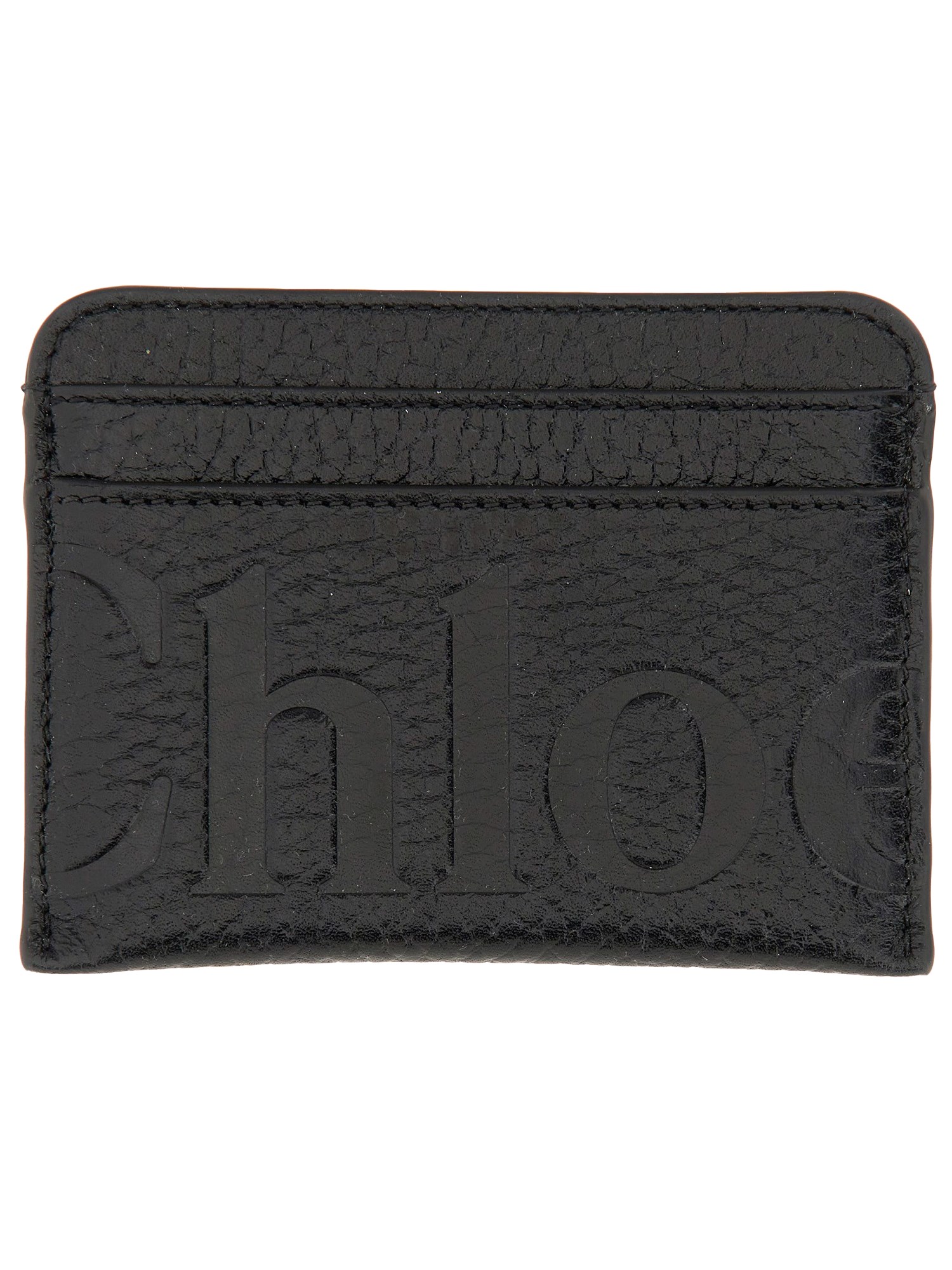  chloe' leather card holder