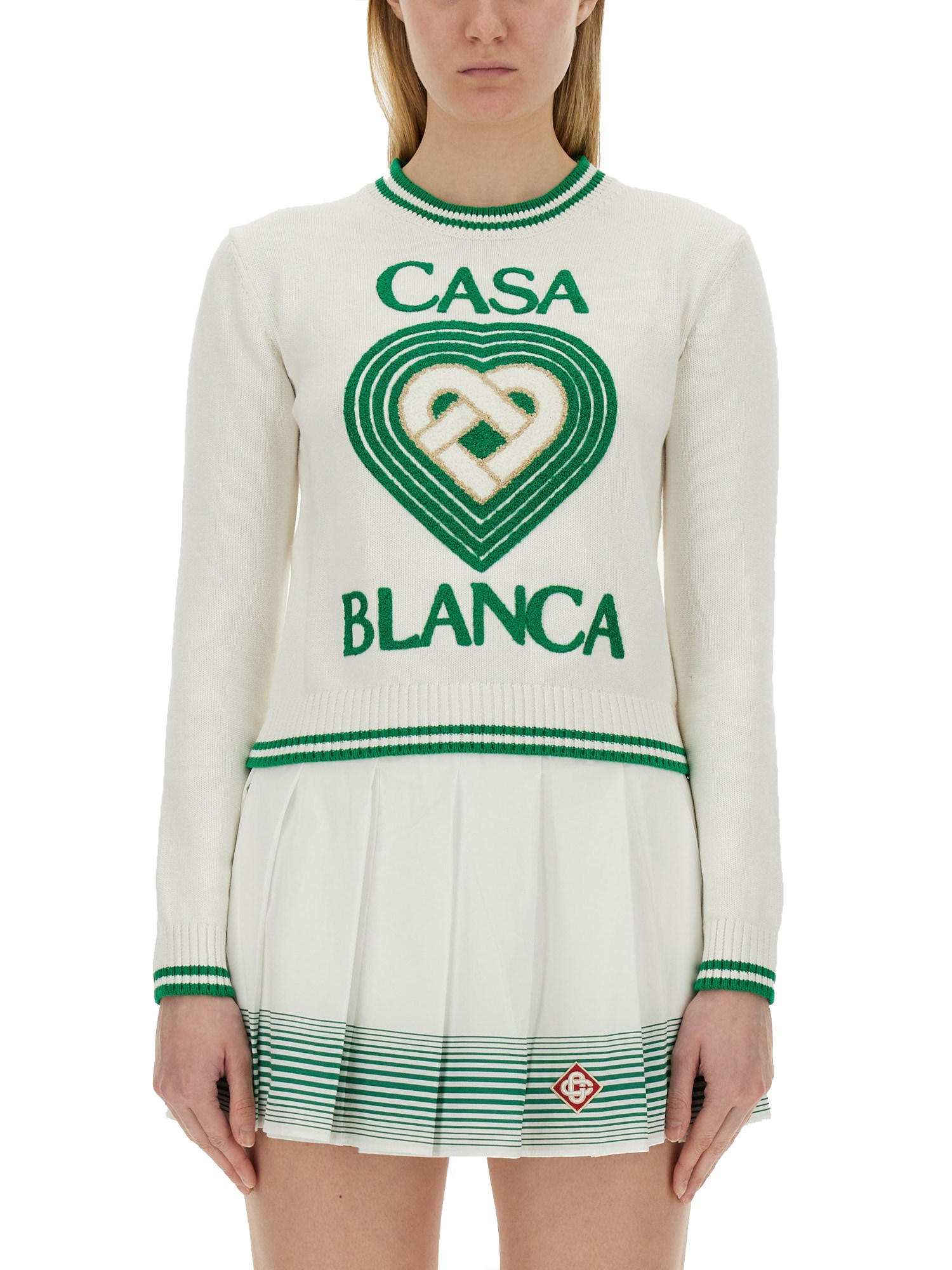 Casablanca casablanca jersey with logo
